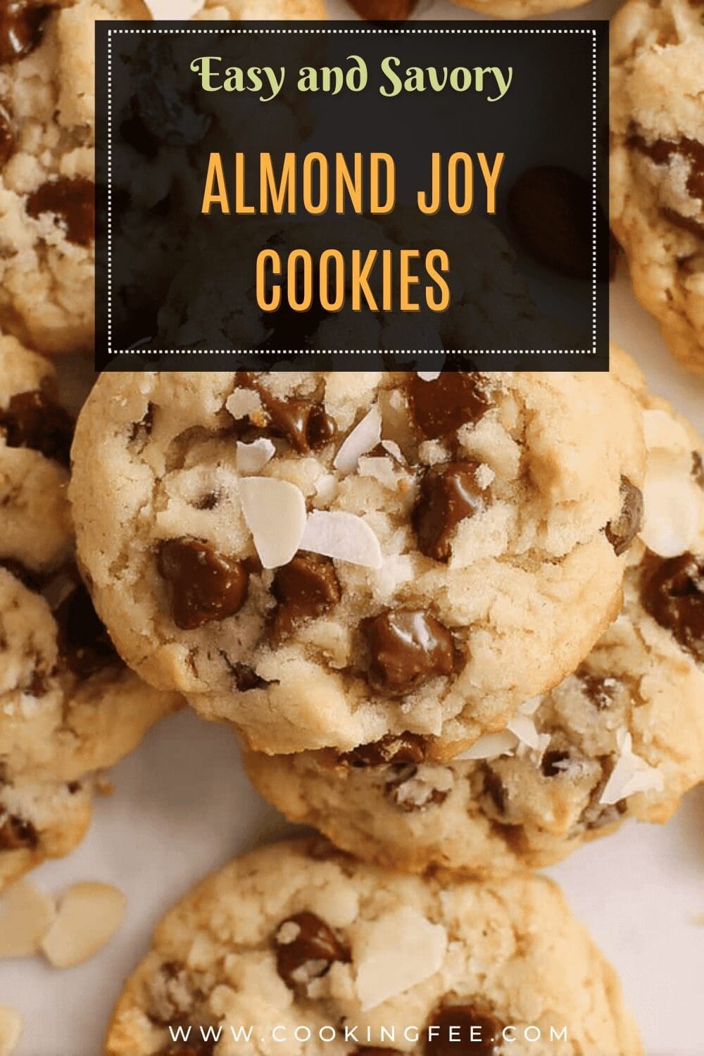 Almond Joy Cookies Made With Just 4 Simple Ingredients 7 Almond Joy Cookies