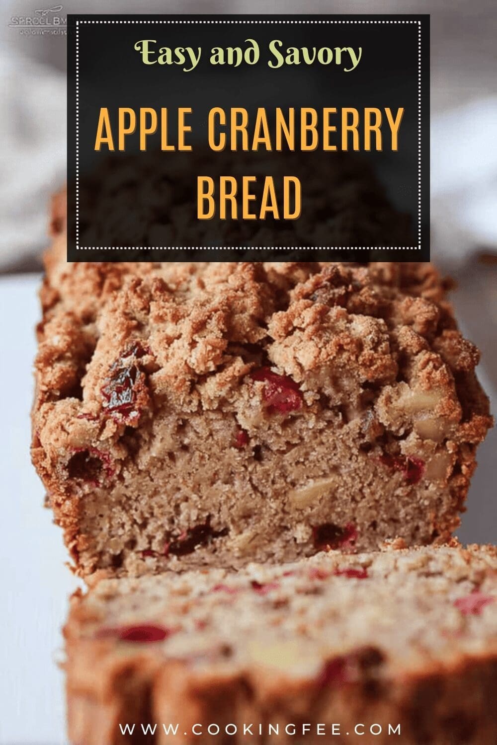 Apple Cranberry Bread