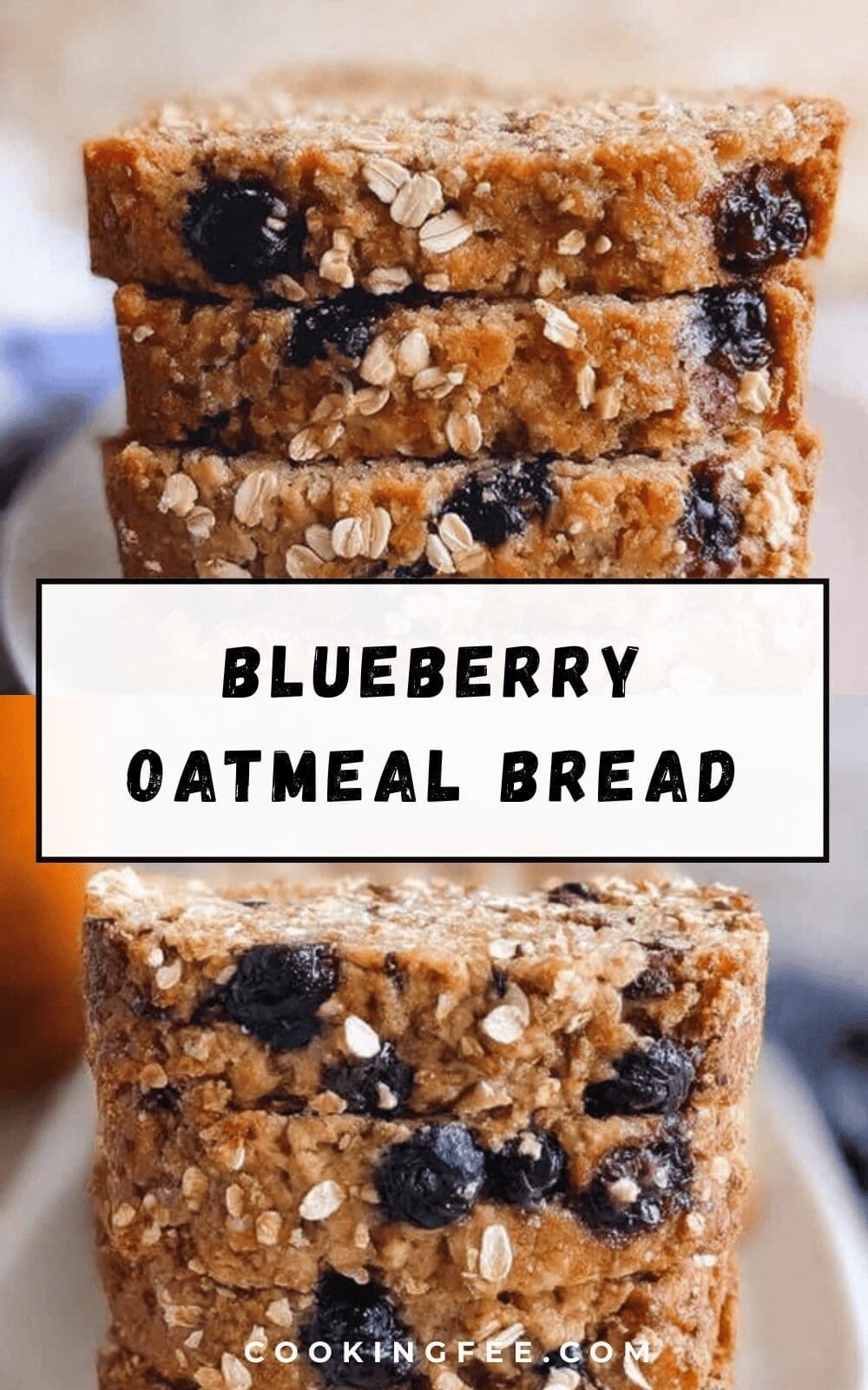 Blueberry Oatmeal Bread