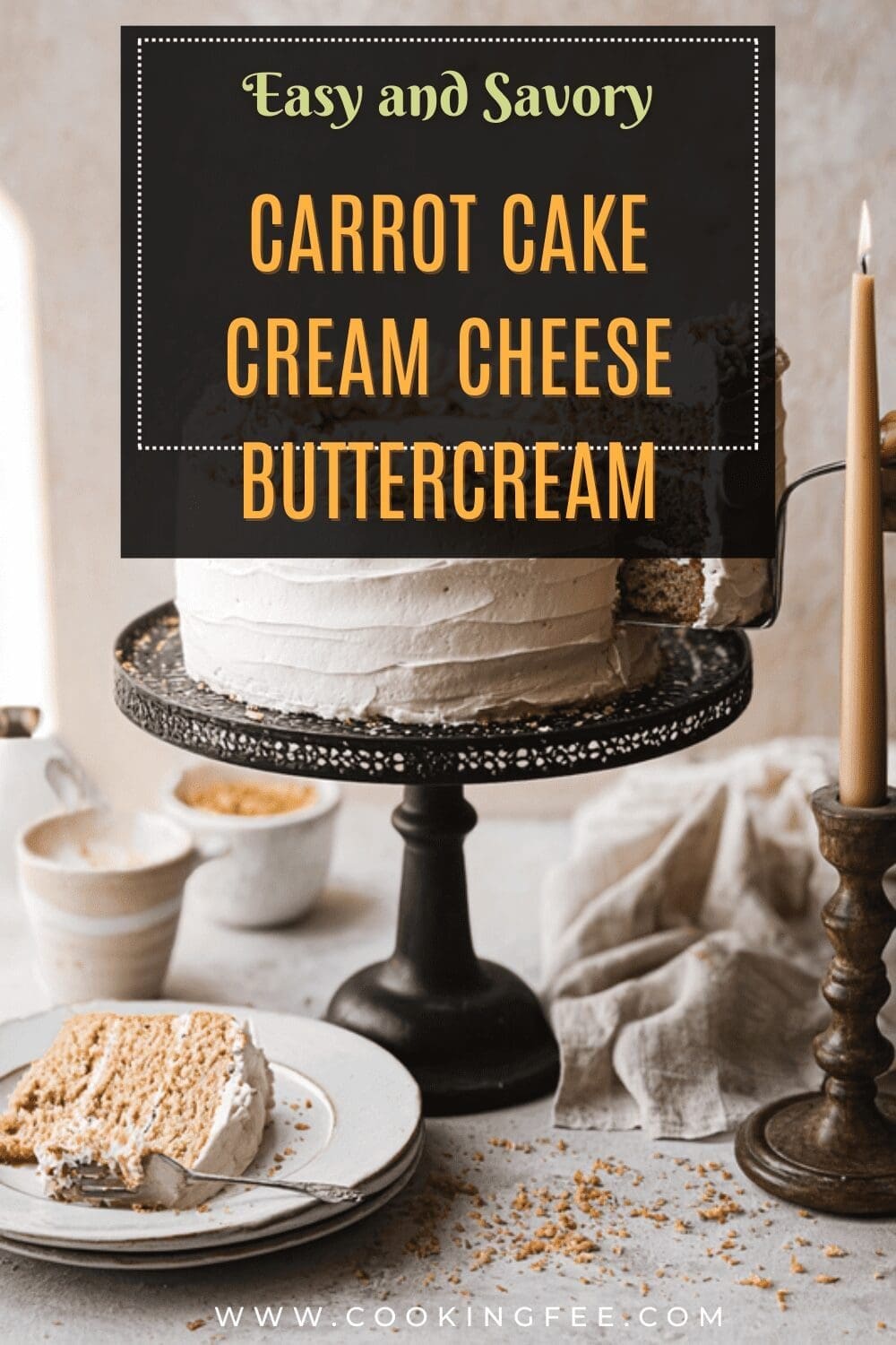Carrot Cake With Cream Cheese Frosting Recipe For Moist And Flavorful Dessert 7 Carrot Cake Cream Cheese Buttercream