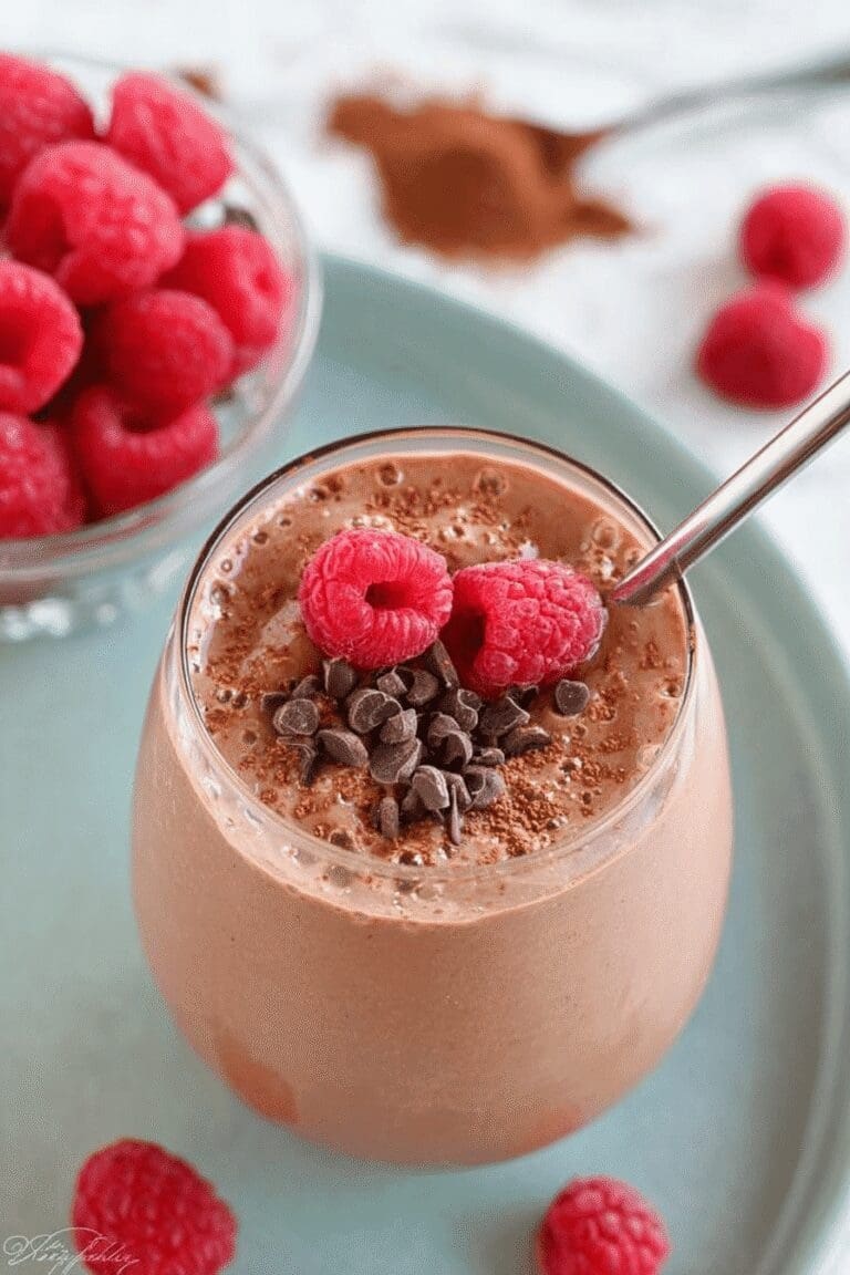 Chocolate Raspberry Smoothie 12.Png