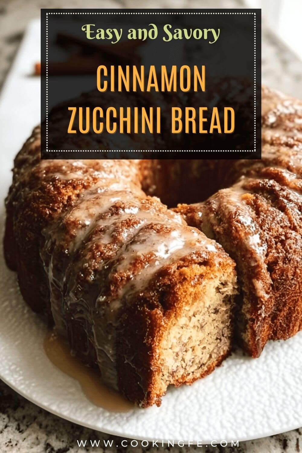 Cinnamon Swirl Zucchini Bread Moist Recipe With Sweet Cinnamon Ribbons 7 Cinnamon Zucchini Bread