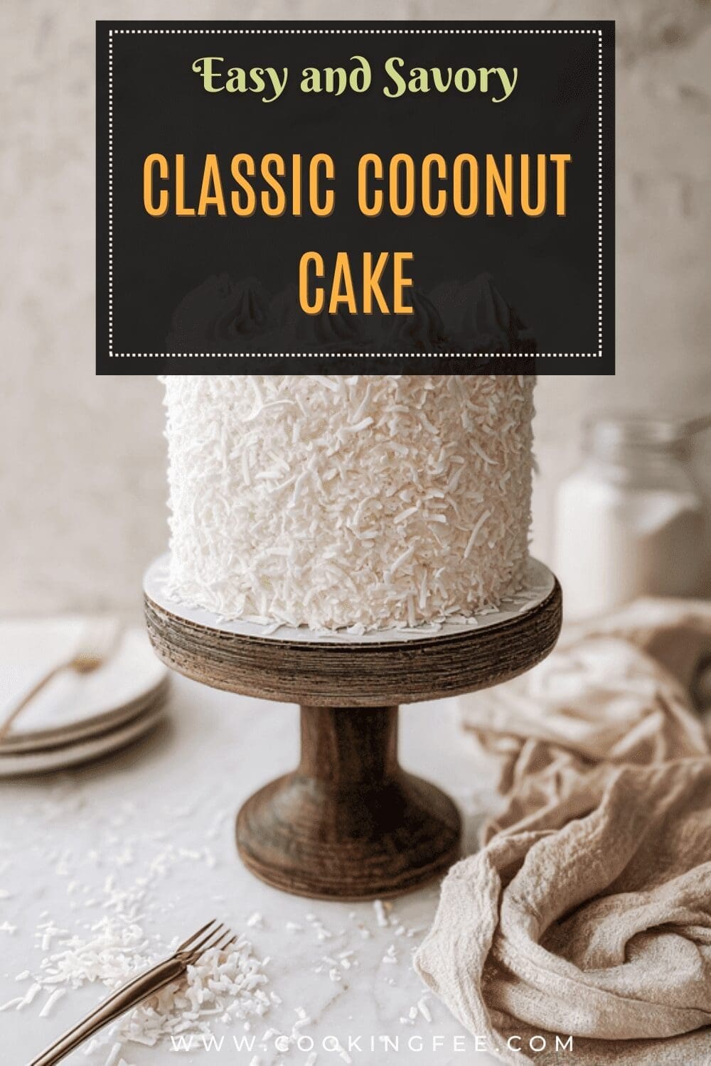 Classic Coconut Cake
