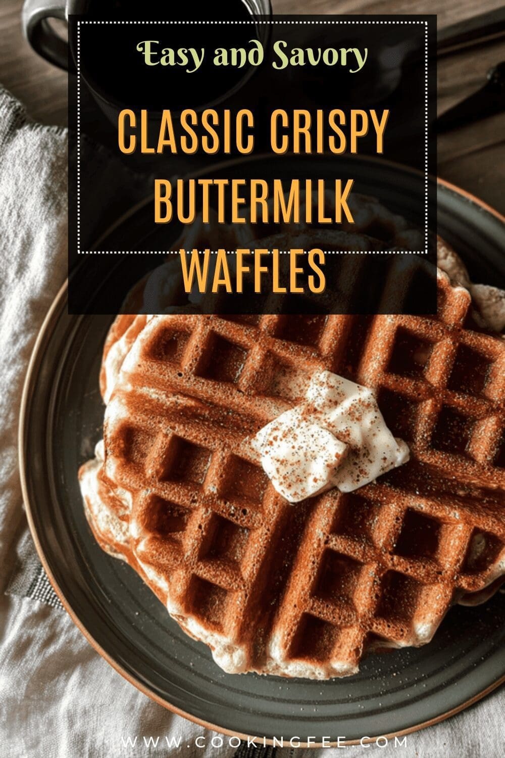 Buttermilk Waffles Crispy Outside Fluffy Inside Recipe 7 Classic Crispy Buttermilk Waffles