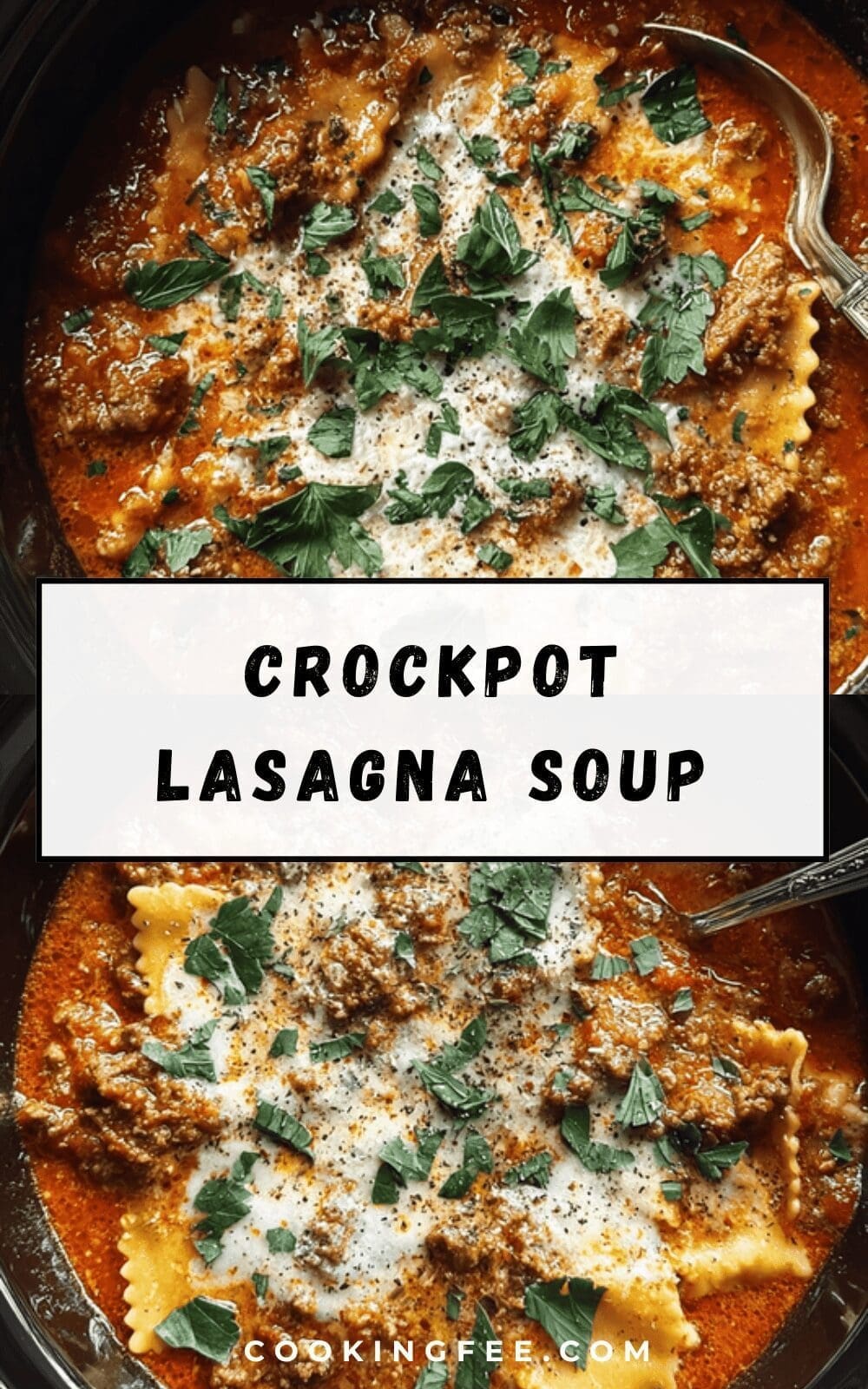 Easy Crock Pot Lasagna Soup Hearty Comfort Recipe 6 Crockpot Lasagna Soup