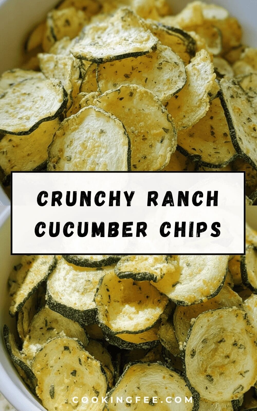 Crunchy Ranch Cucumber Chips
