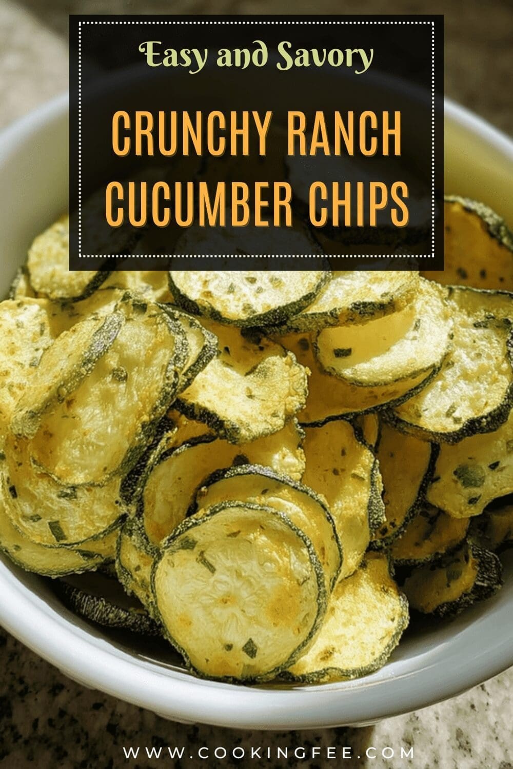 Crunchy Ranch Cucumber Chips