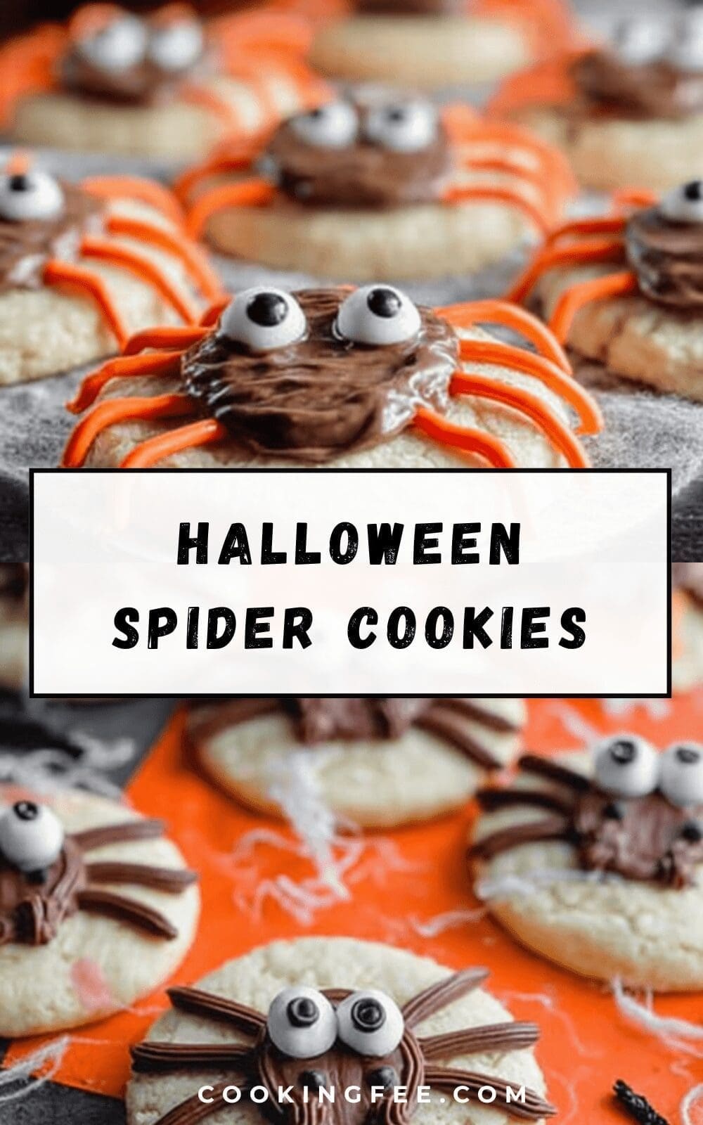 Halloween Spider Cookies