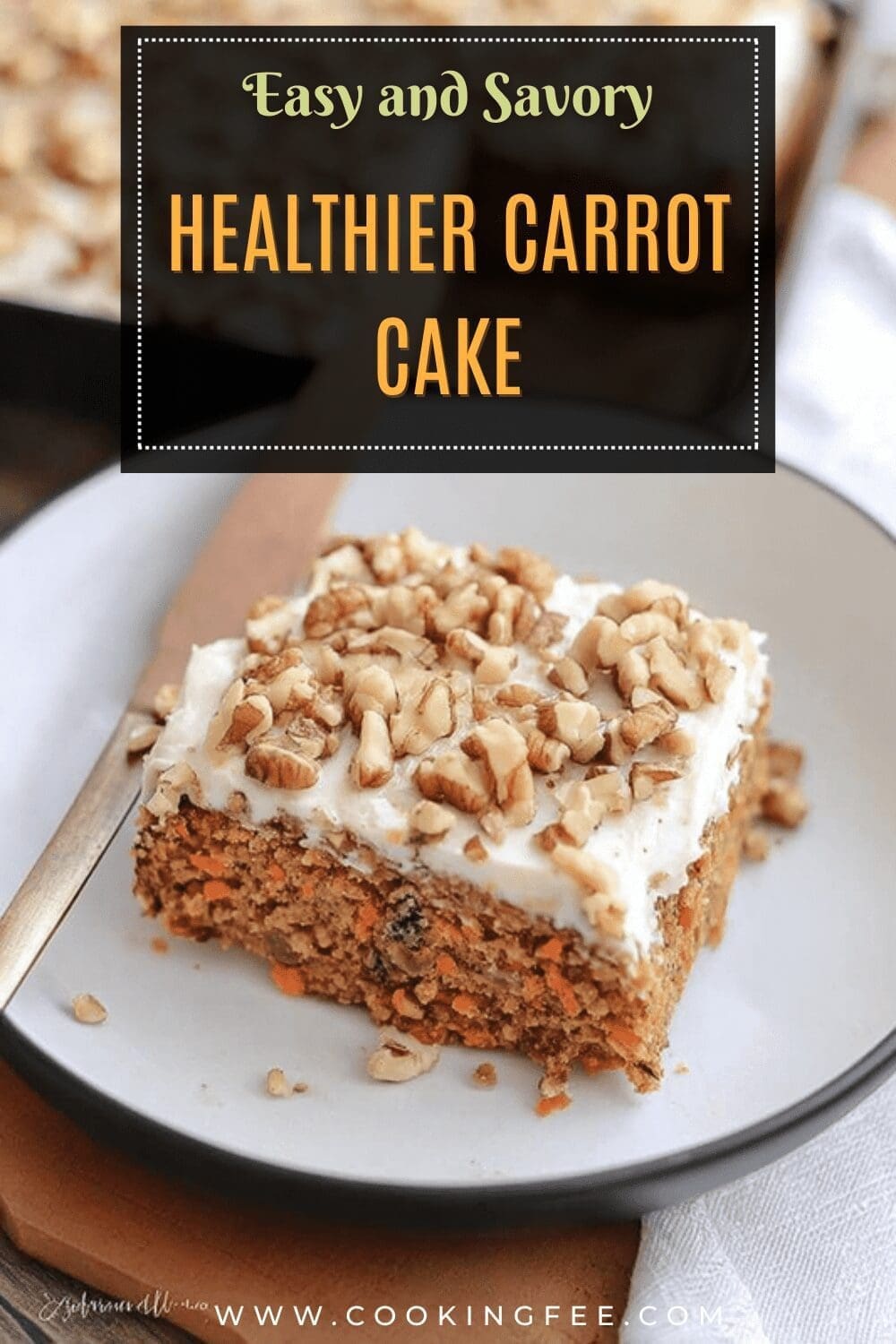 Healthier Carrot Cake