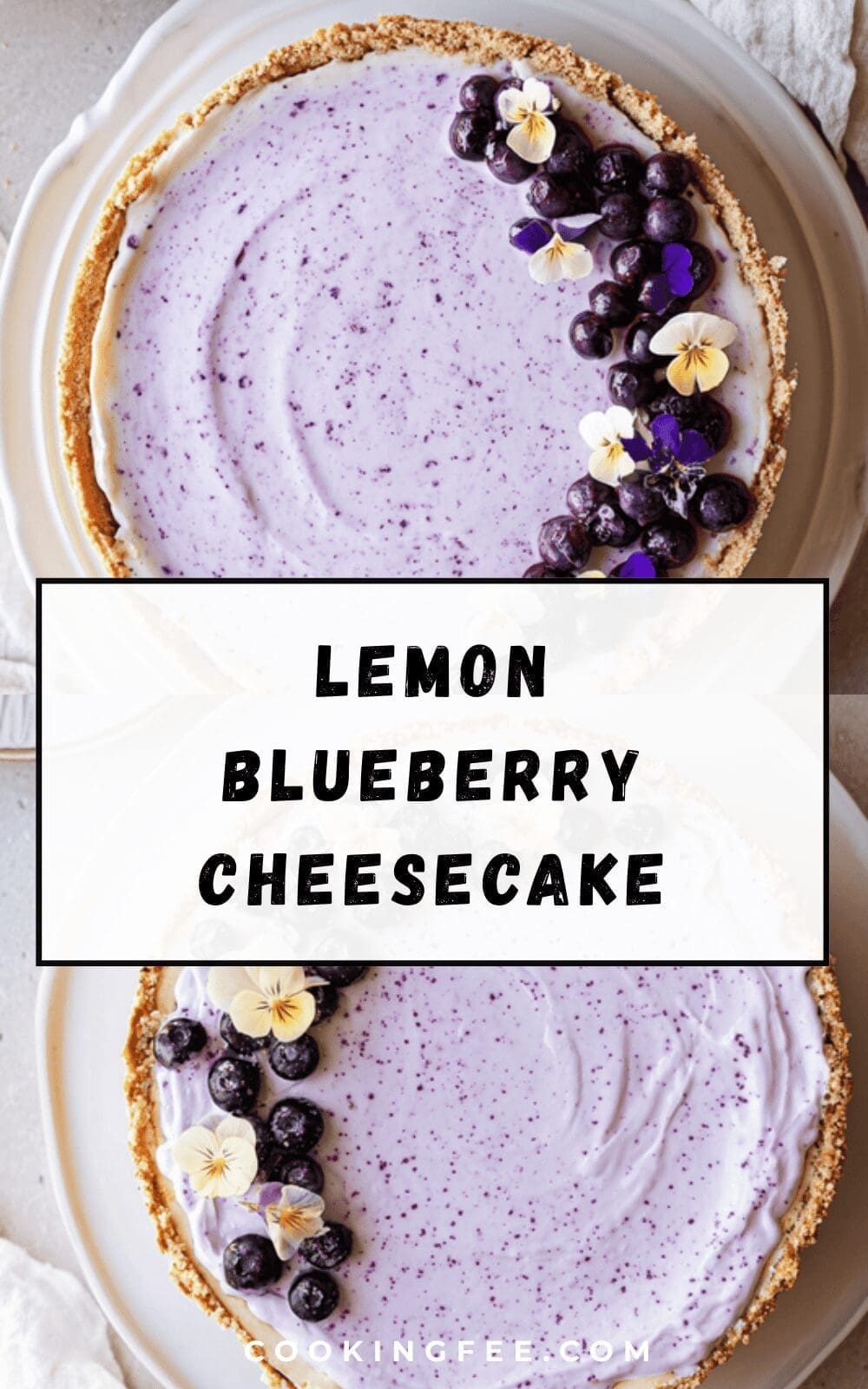 Lemon Blueberry Cheesecake Recipe With Creamy Texture And Fresh Flavors 6 Lemon Blueberry Cheesecake