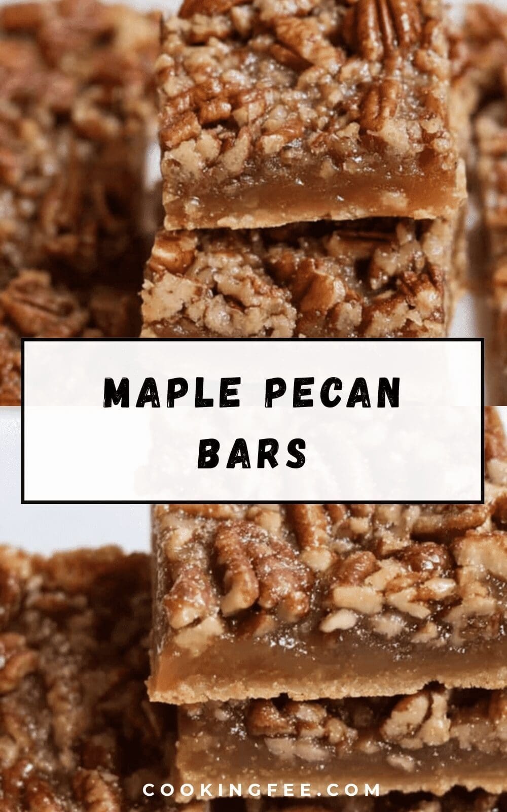 Maple Pecan Bars Recipe With Rich, Nutty Flavor And Sweet Maple Glaze 6 Maple Pecan Bars