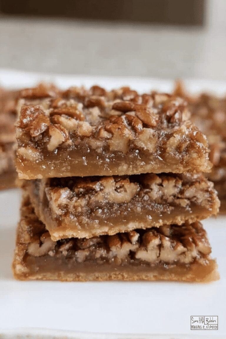 Maple Pecan Bars Recipe With Rich, Nutty Flavor And Sweet Maple Glaze 8 Maple Pecan Bars 52.Png