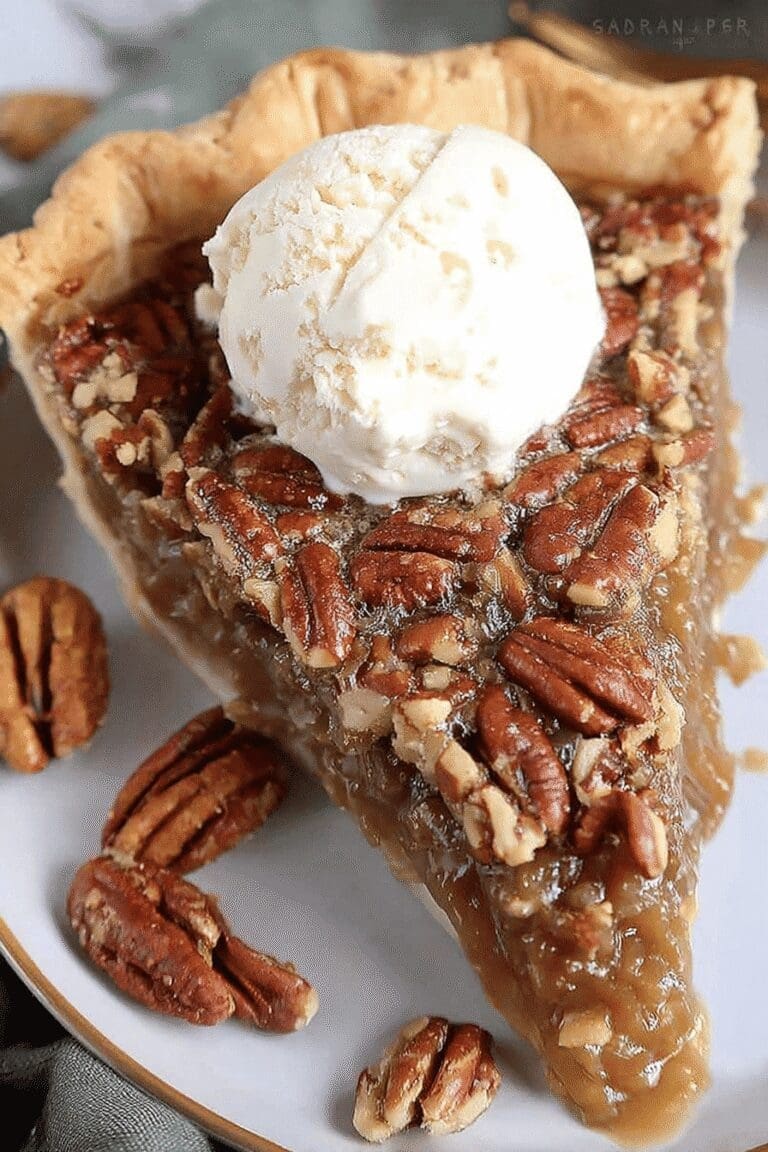 Maple Pecan Pie Recipe Without Corn Syrup For A Rich Flavor 8 Maple Pecan Pie 58.Png