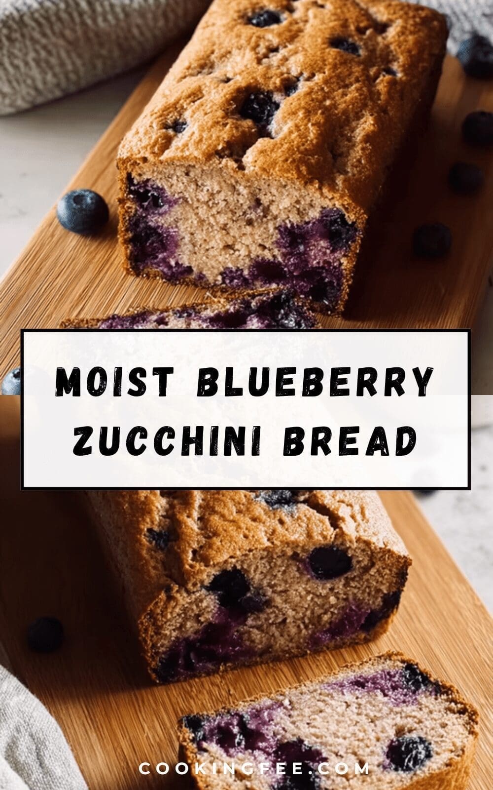Blueberry Zucchini Bread Moist And Full Of Flavor 6 Moist Blueberry Zucchini Bread