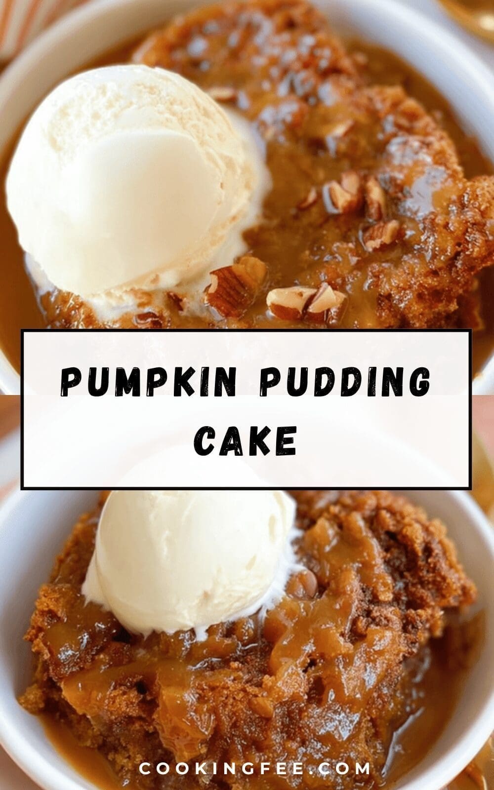 Pumpkin Pudding Cake