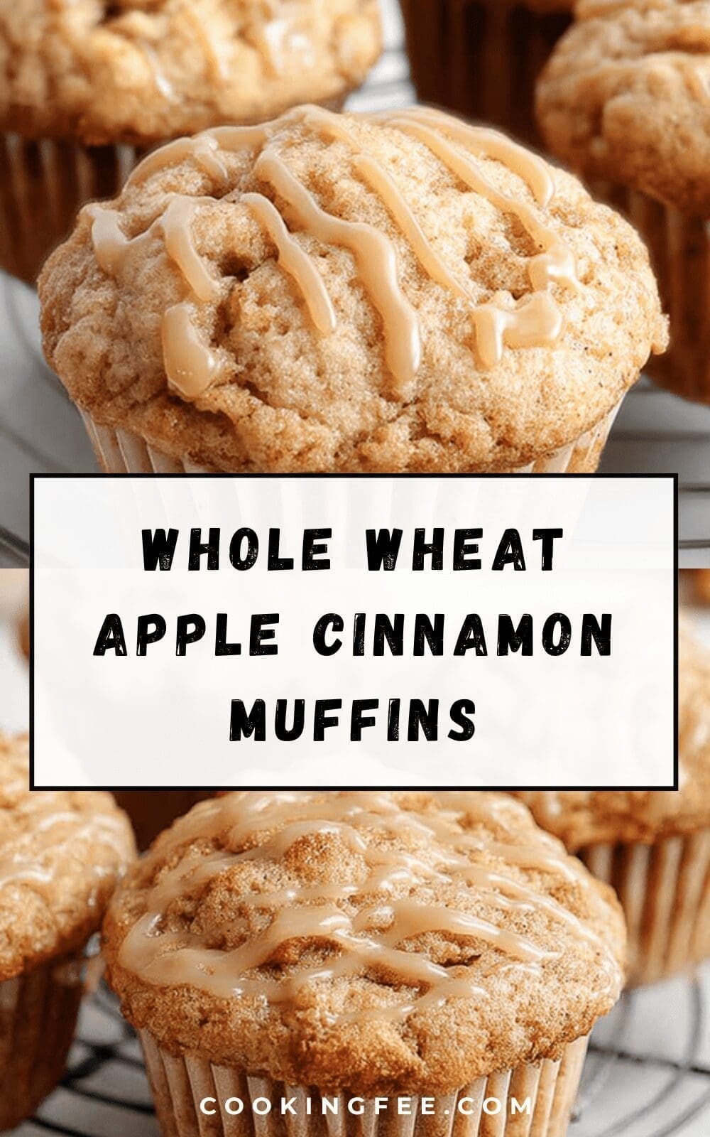 Whole Wheat Apple Cinnamon Muffins