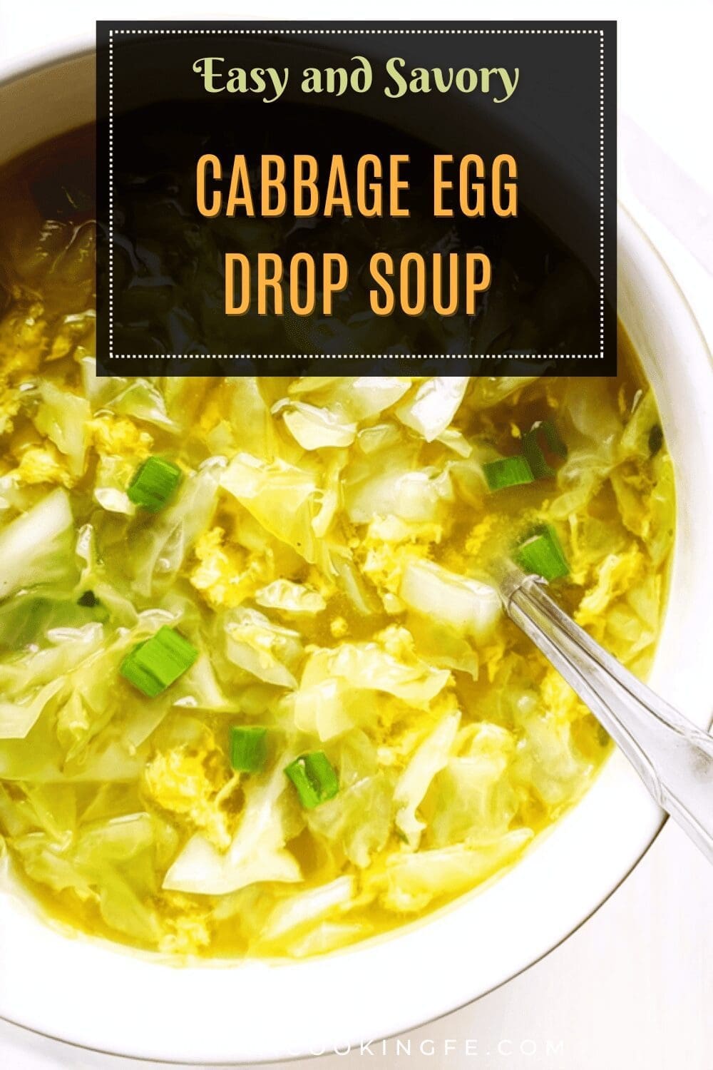 Cabbage Egg Drop Soup