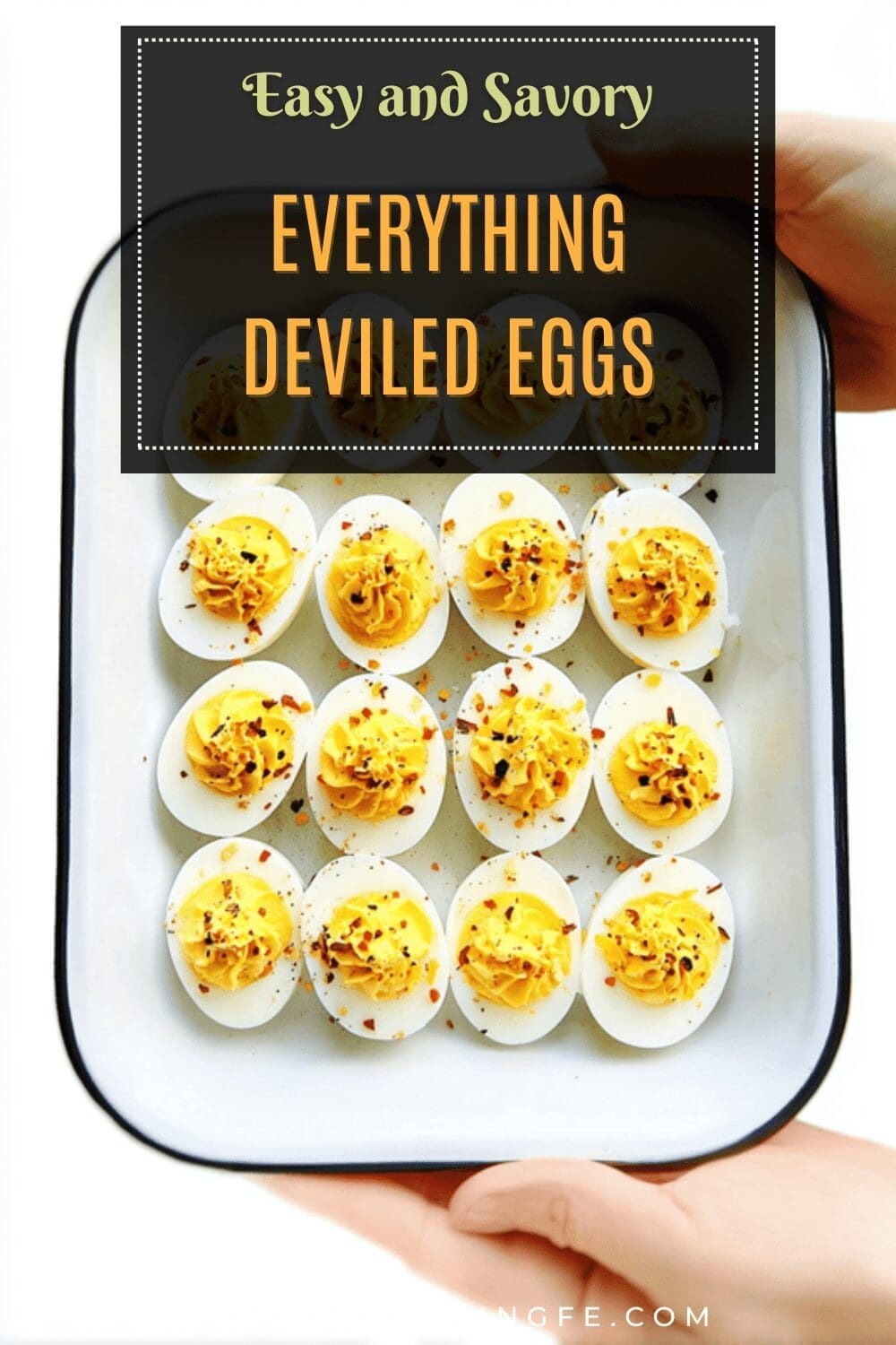 Everything Bagel Deviled Eggs With A Tangy Twist 7 Everything Deviled Eggs