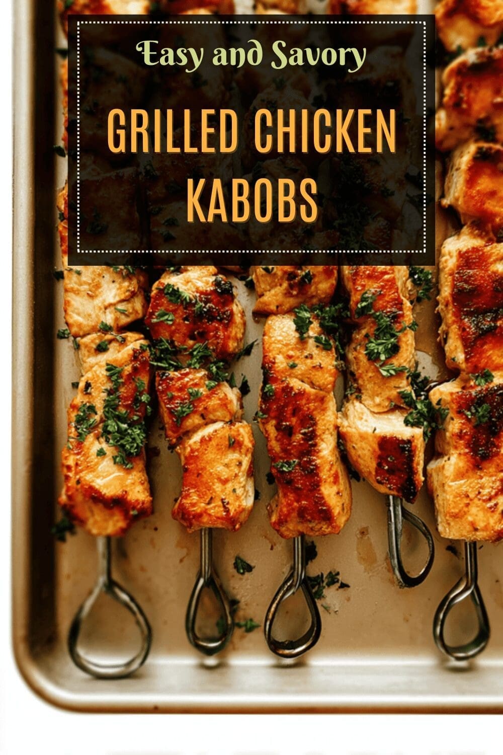 Grilled Chicken Kabobs