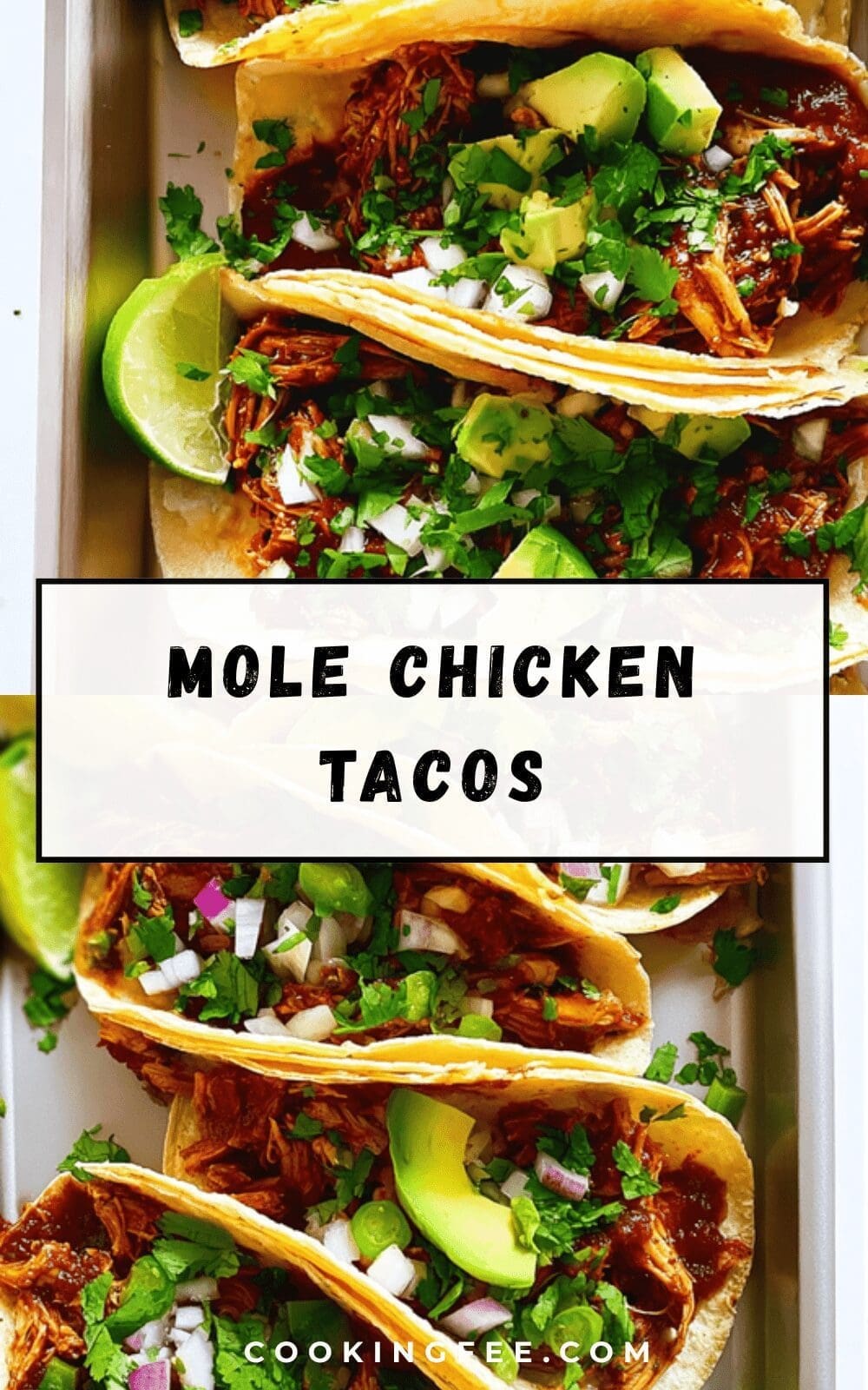 Mole Chicken Tacos