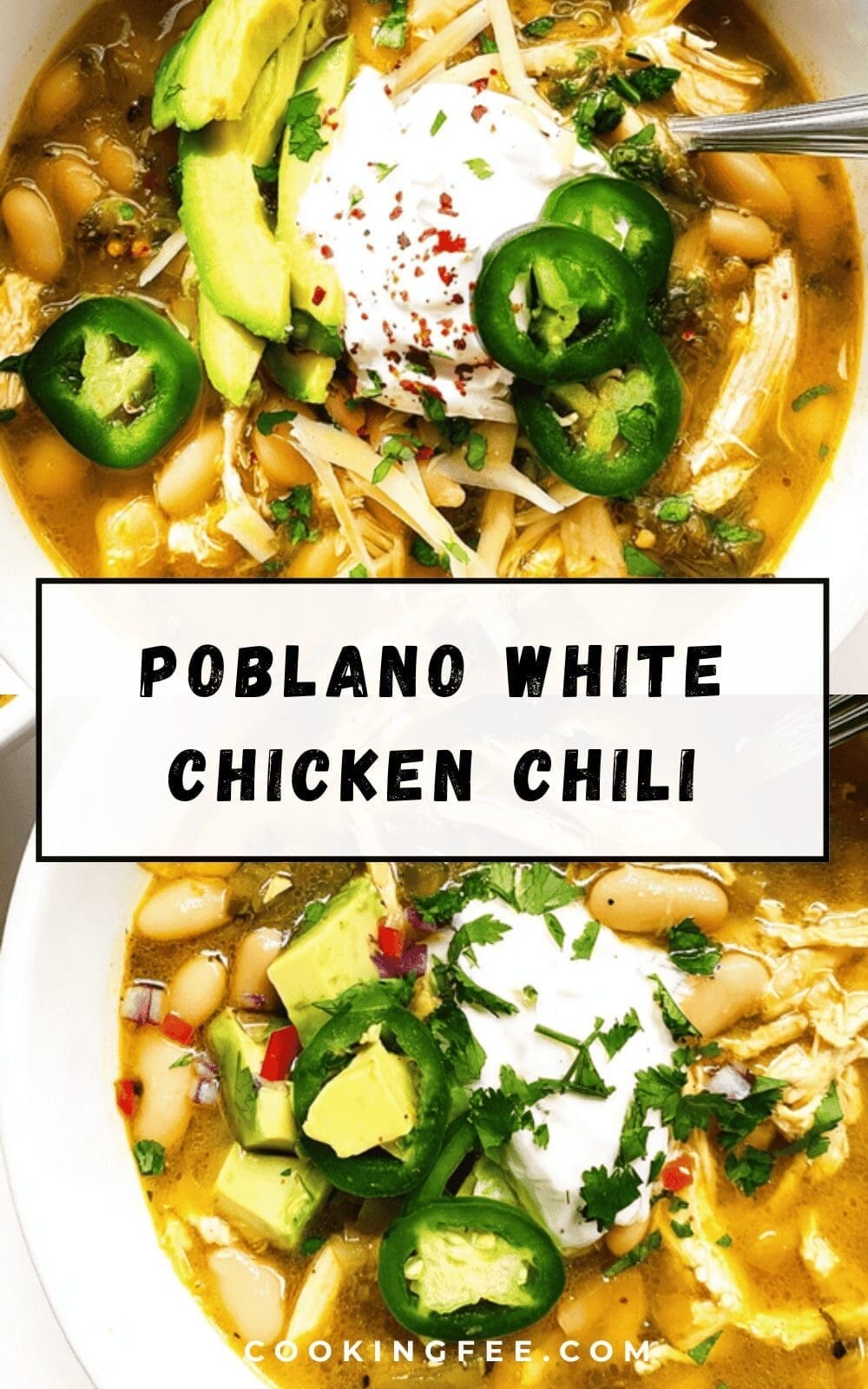 Poblano White Chicken Chili Creamy Spicy Soup For Cozy Weeknight Dinners 6 Poblano White Chicken Chili
