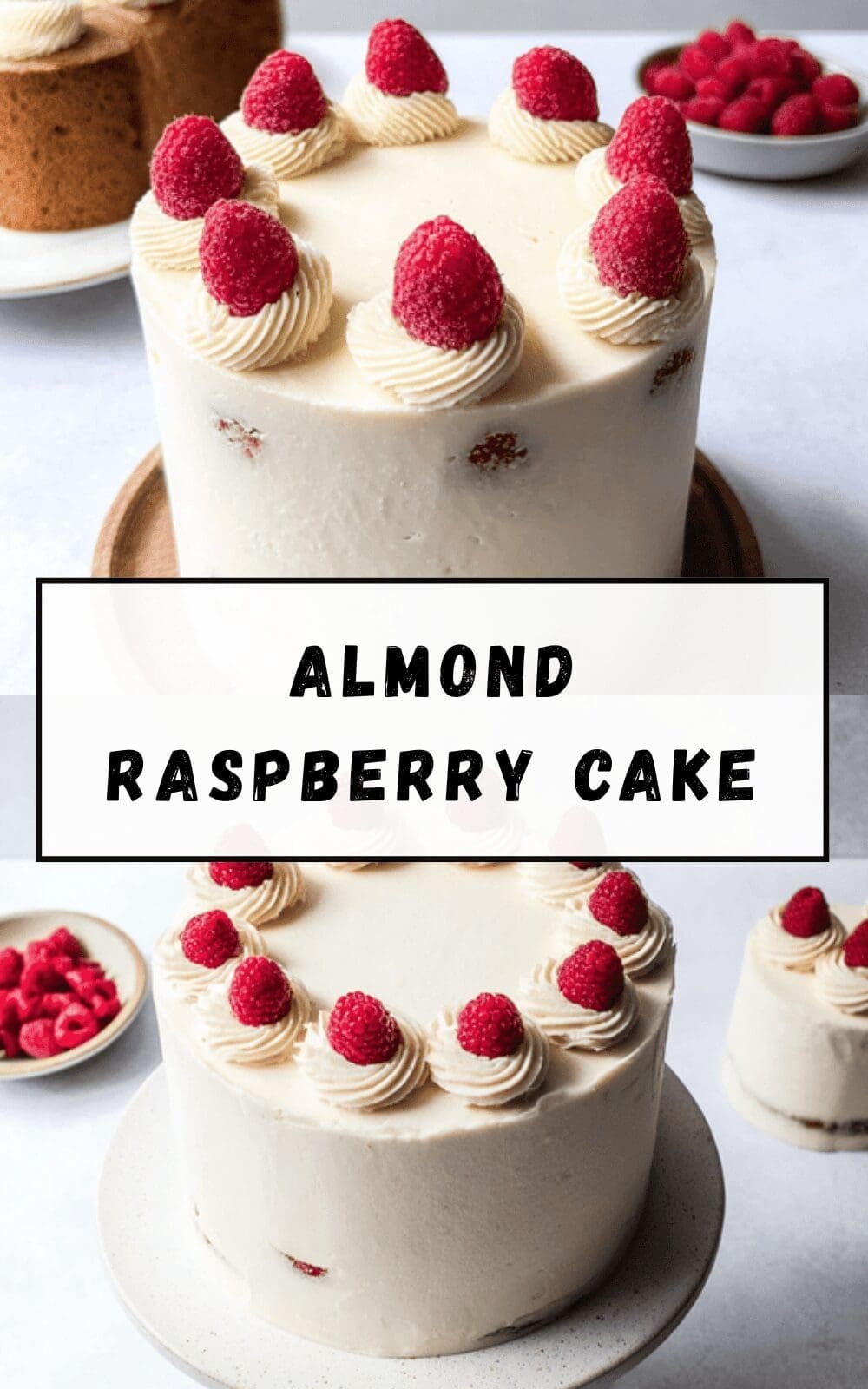 Almond Raspberry Cake