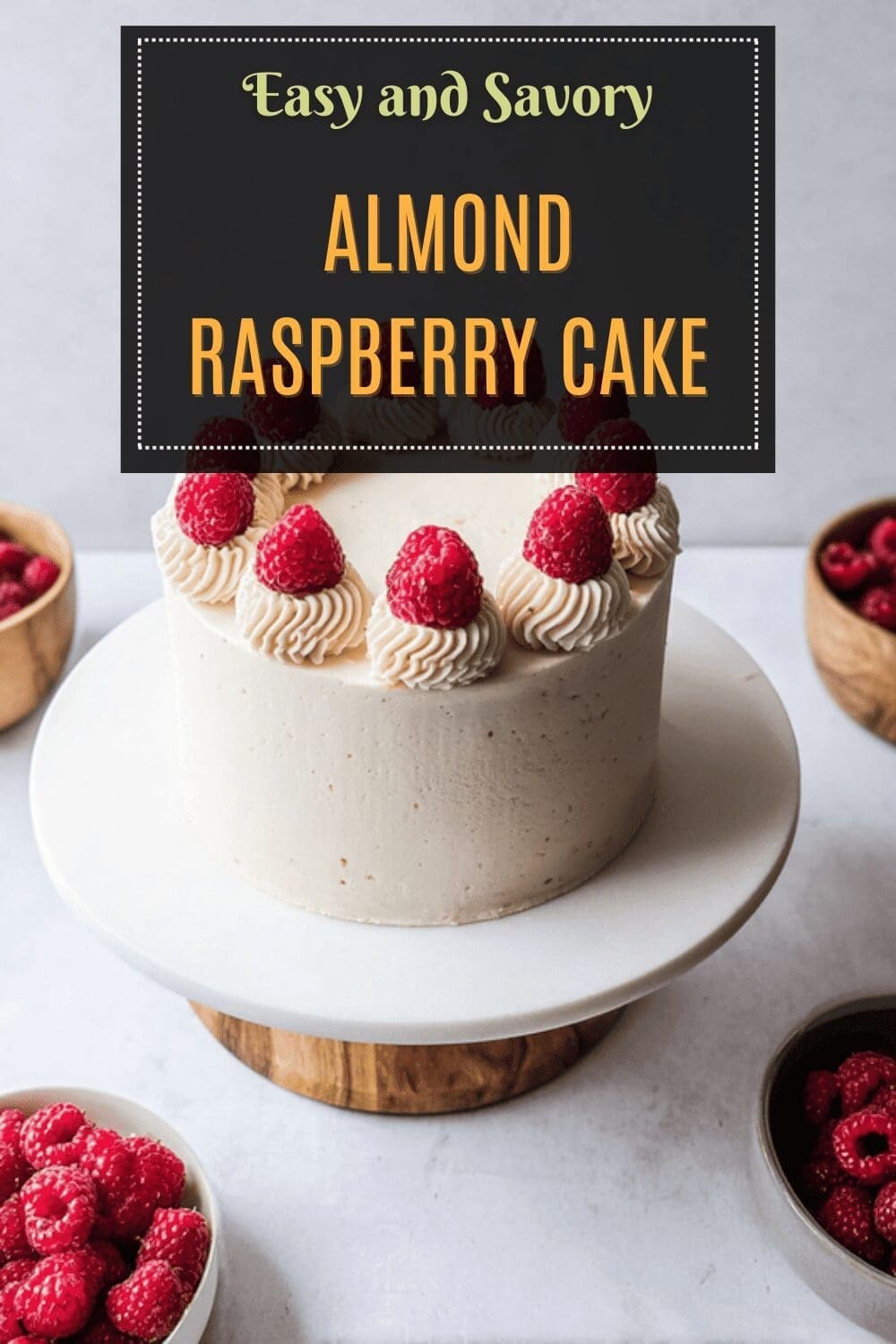 Almond Raspberry Cake