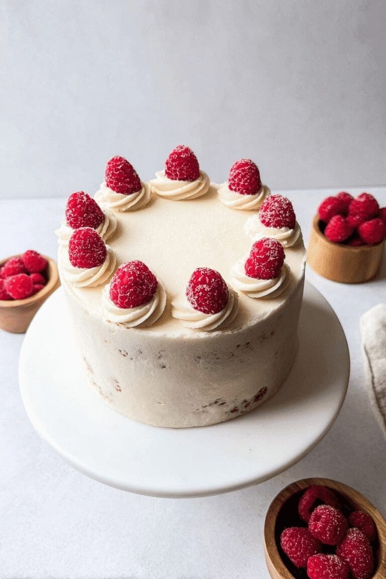 Almond Raspberry Cake 92.Png