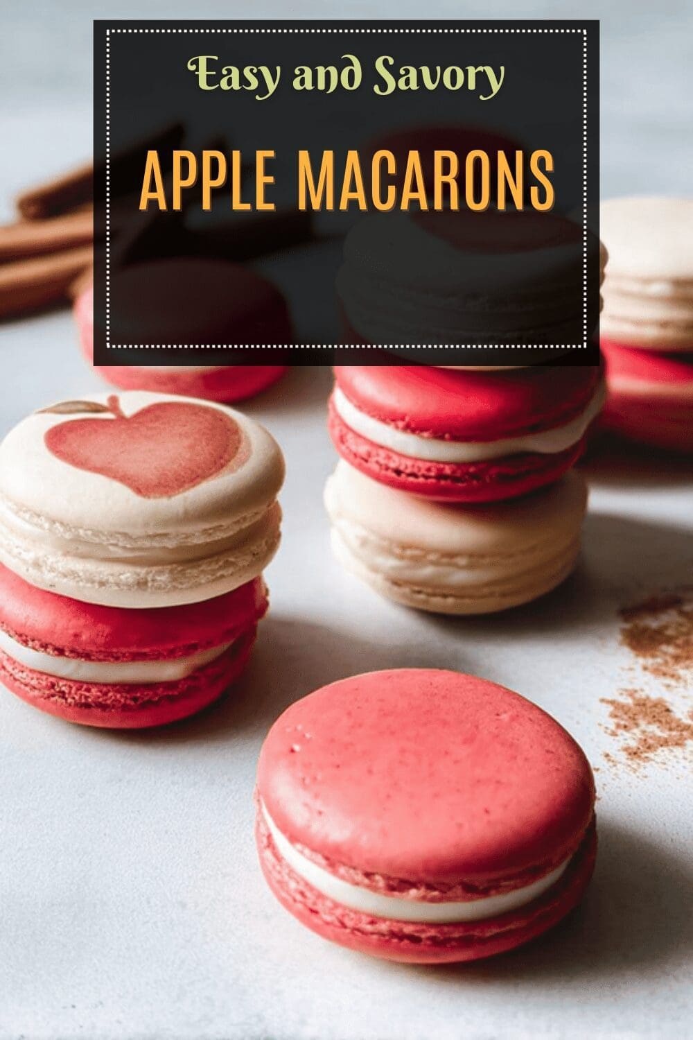 Apple Pie Macarons Recipe Combining Classic Flavors With French Delight 7 Apple Macarons