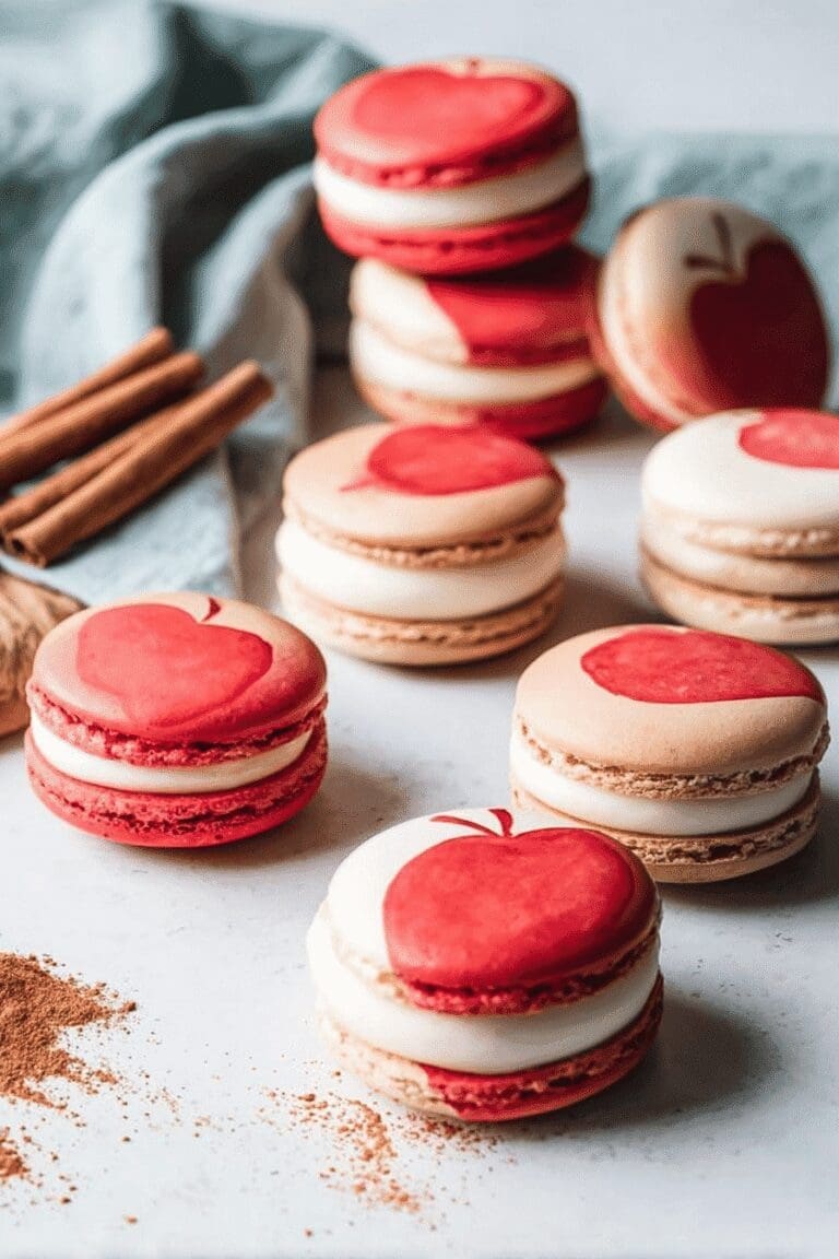 Apple Pie Macarons Recipe Combining Classic Flavors With French Delight 8 Apple Macarons 56.Png