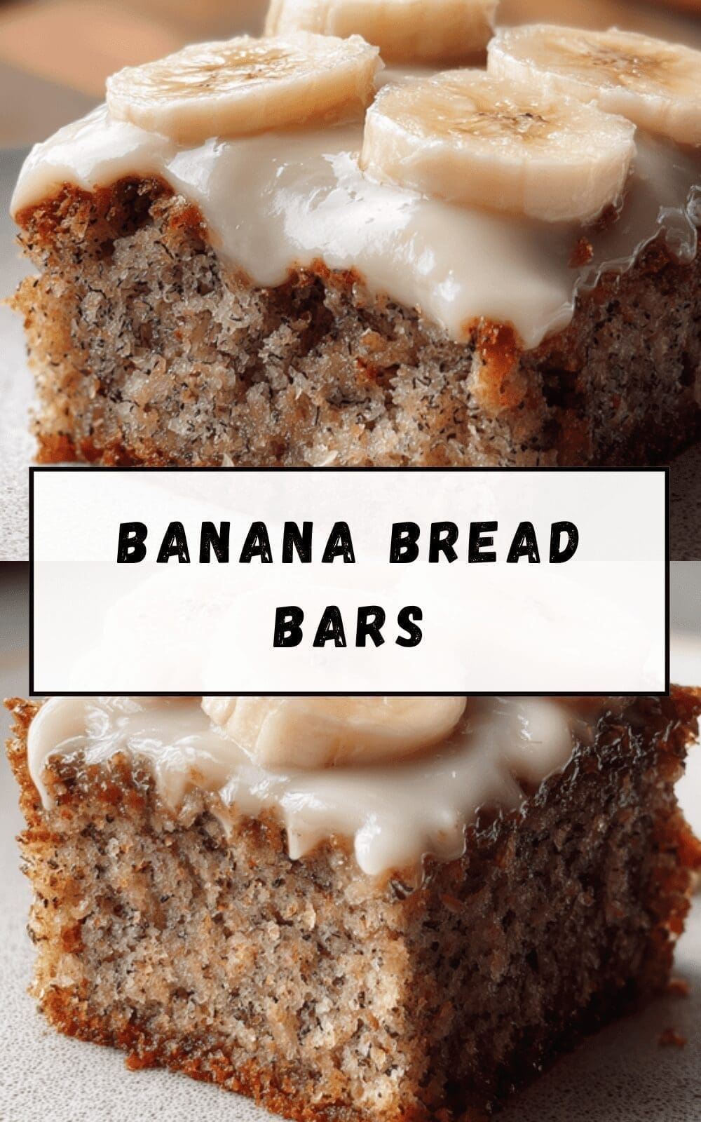 Banana Bread Bars