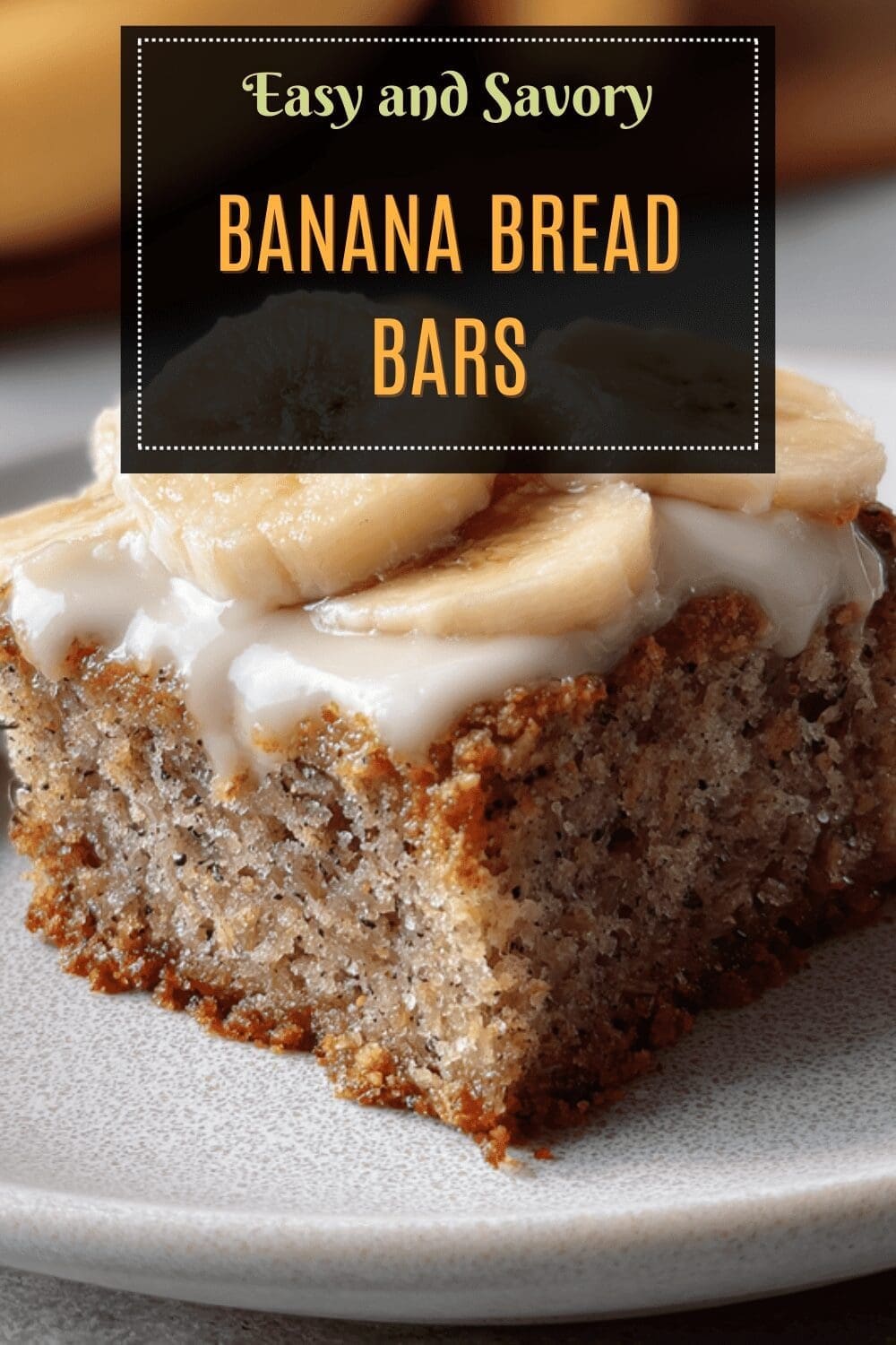 Banana Bread Bars