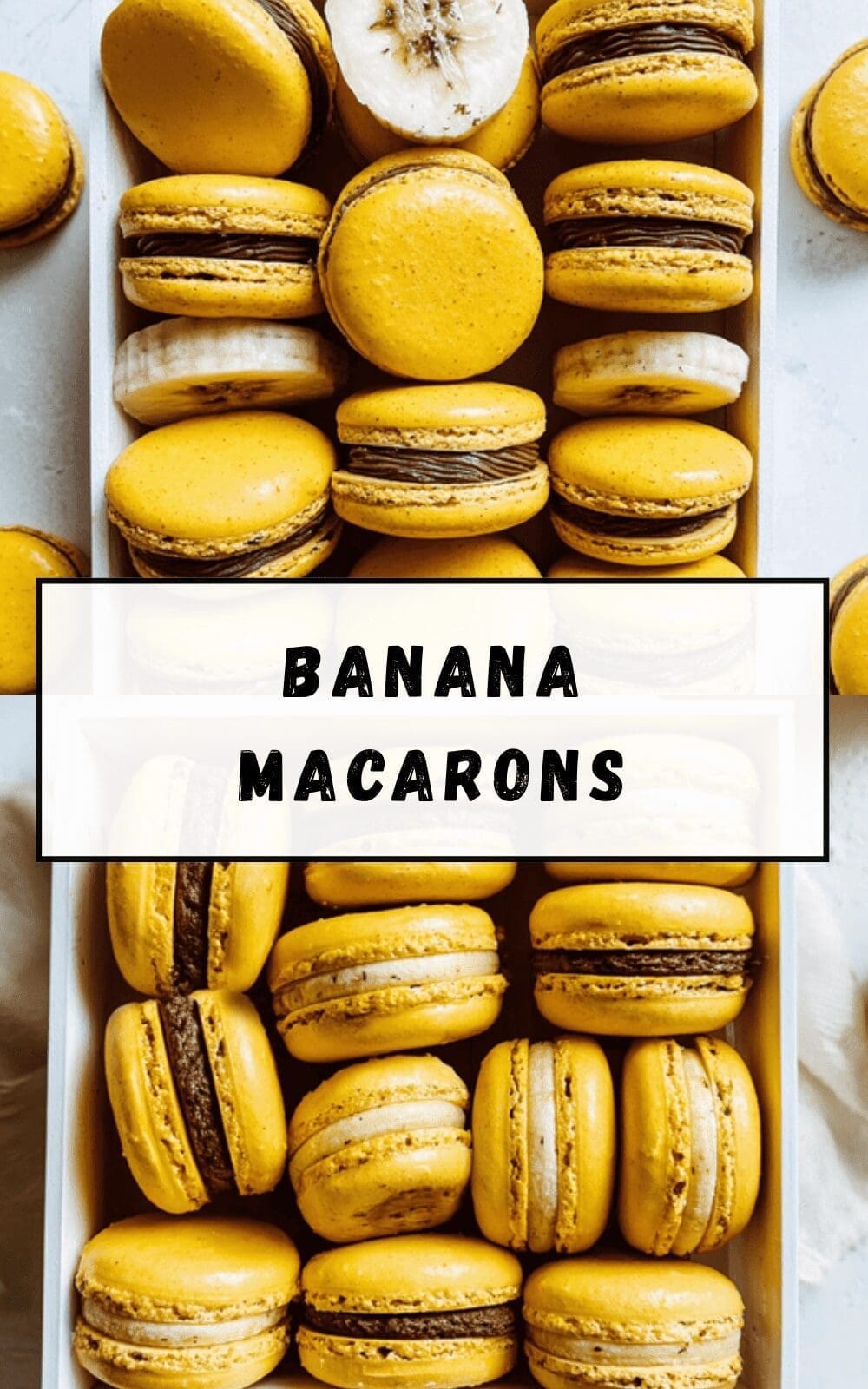 Banana Macarons