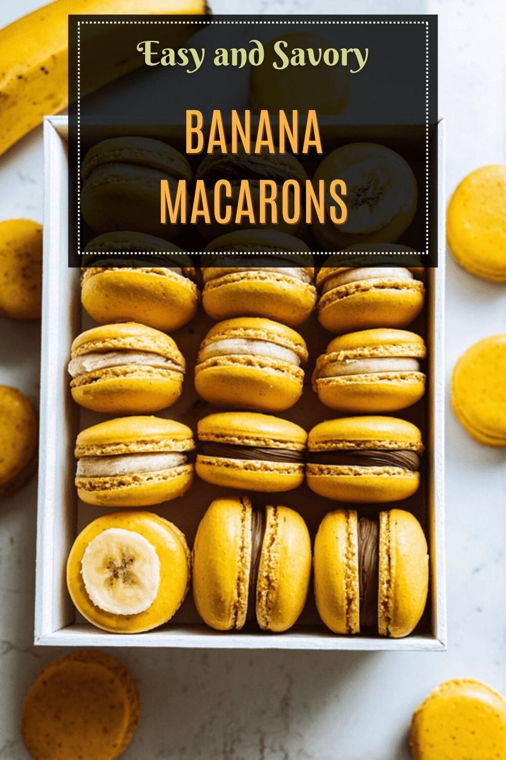 Banana Macarons