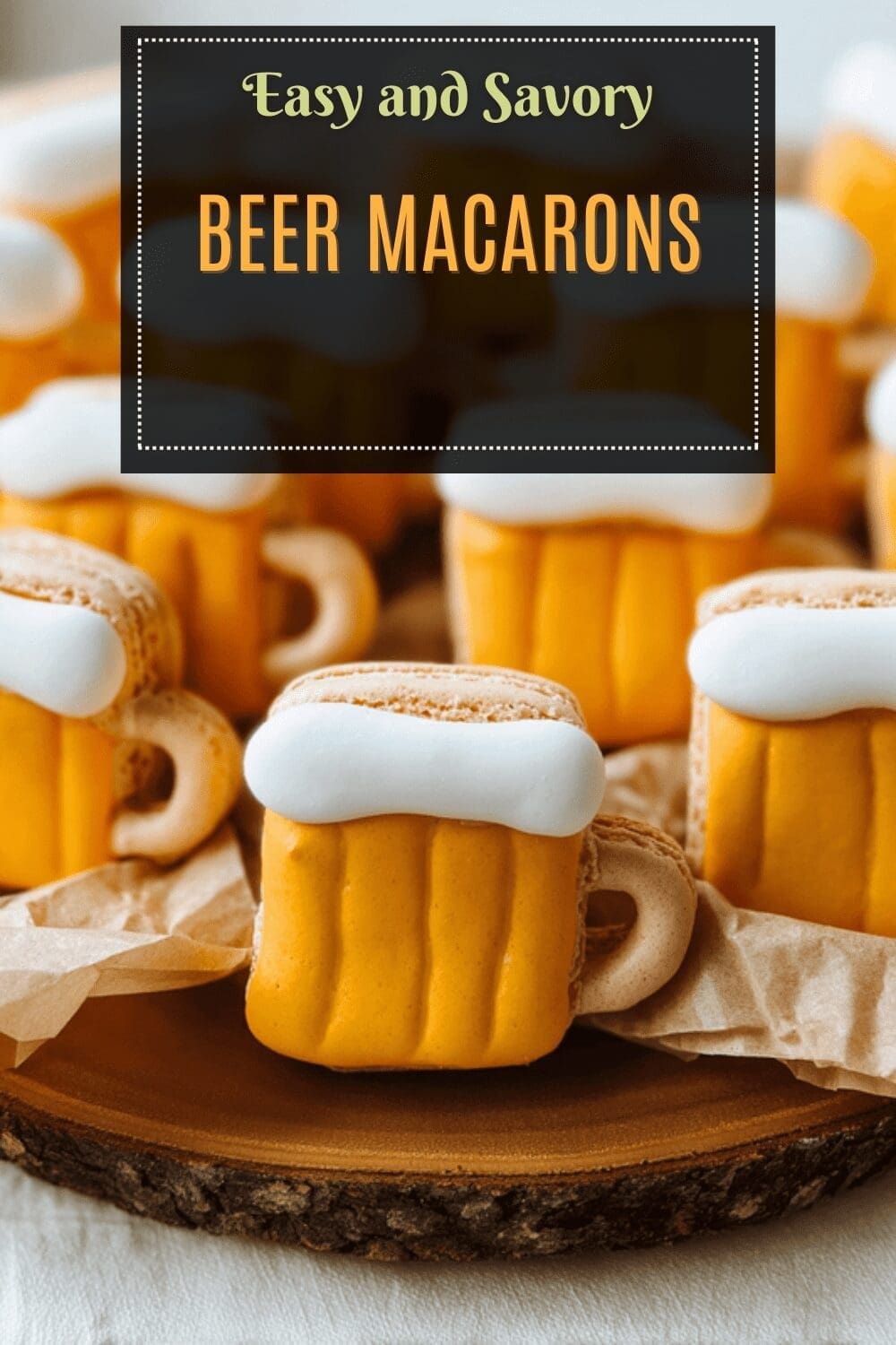 Beer Macarons