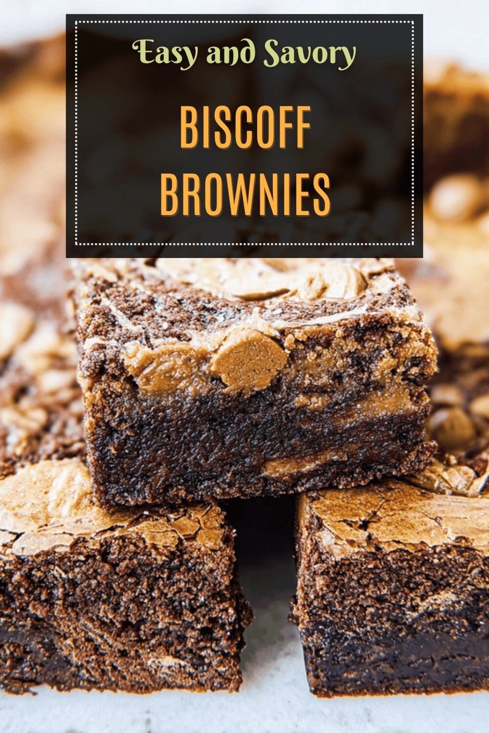 Biscoff Brownies