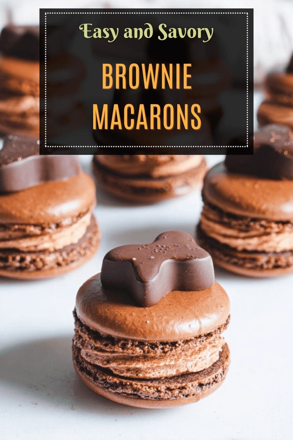 Brownie Macarons