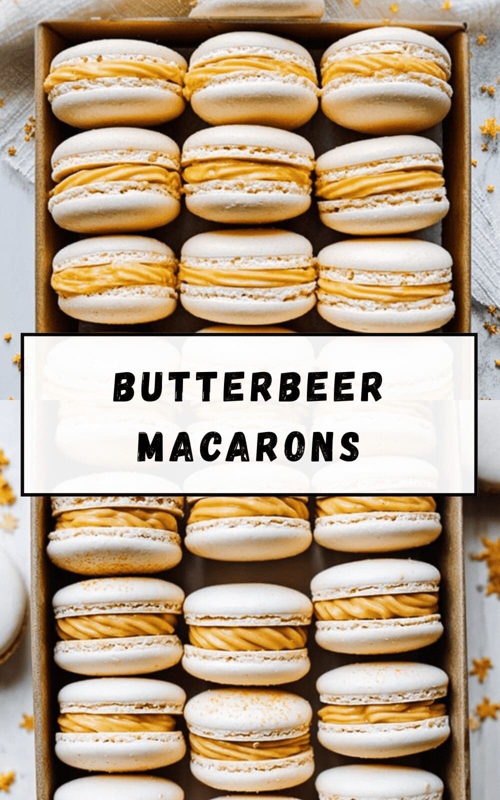 Butterbeer Macarons