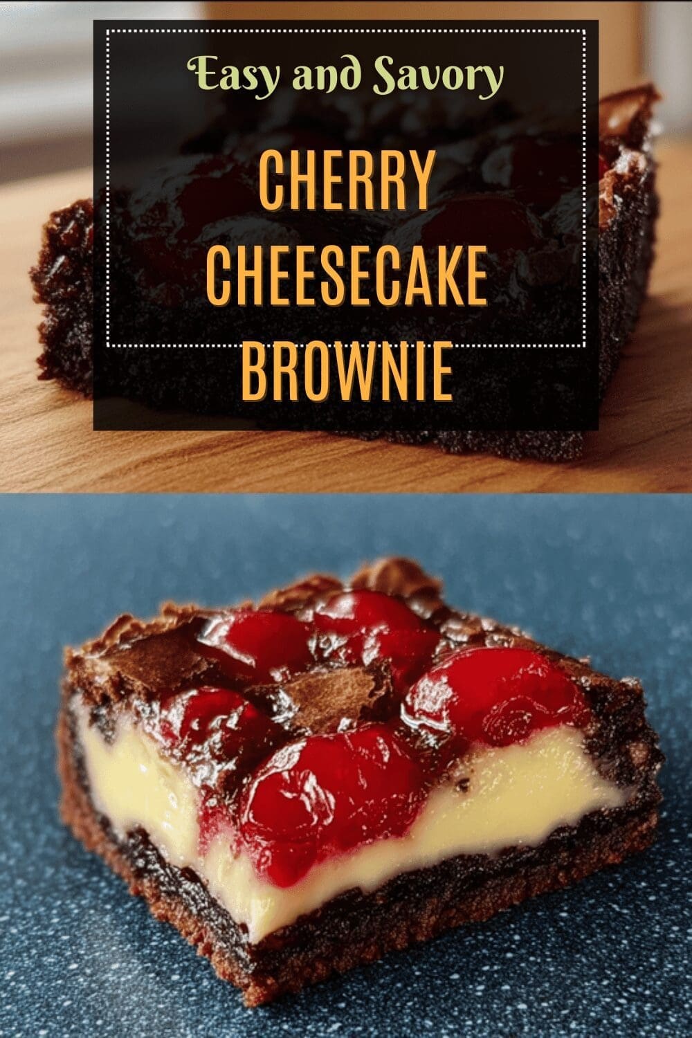 Cherry Cheesecake Brownies With Sweet Cherry Swirl Recipe 7 Cherry Cheesecake Brownie
