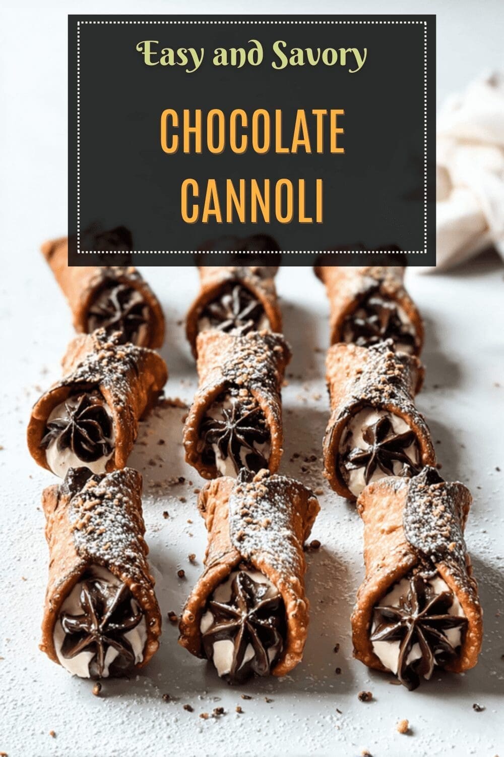 Chocolate Cannoli
