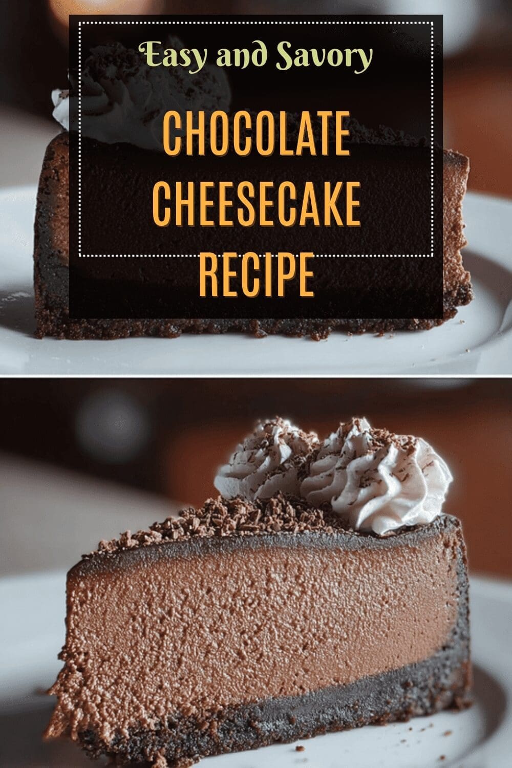 Chocolate Cheesecake Recipe