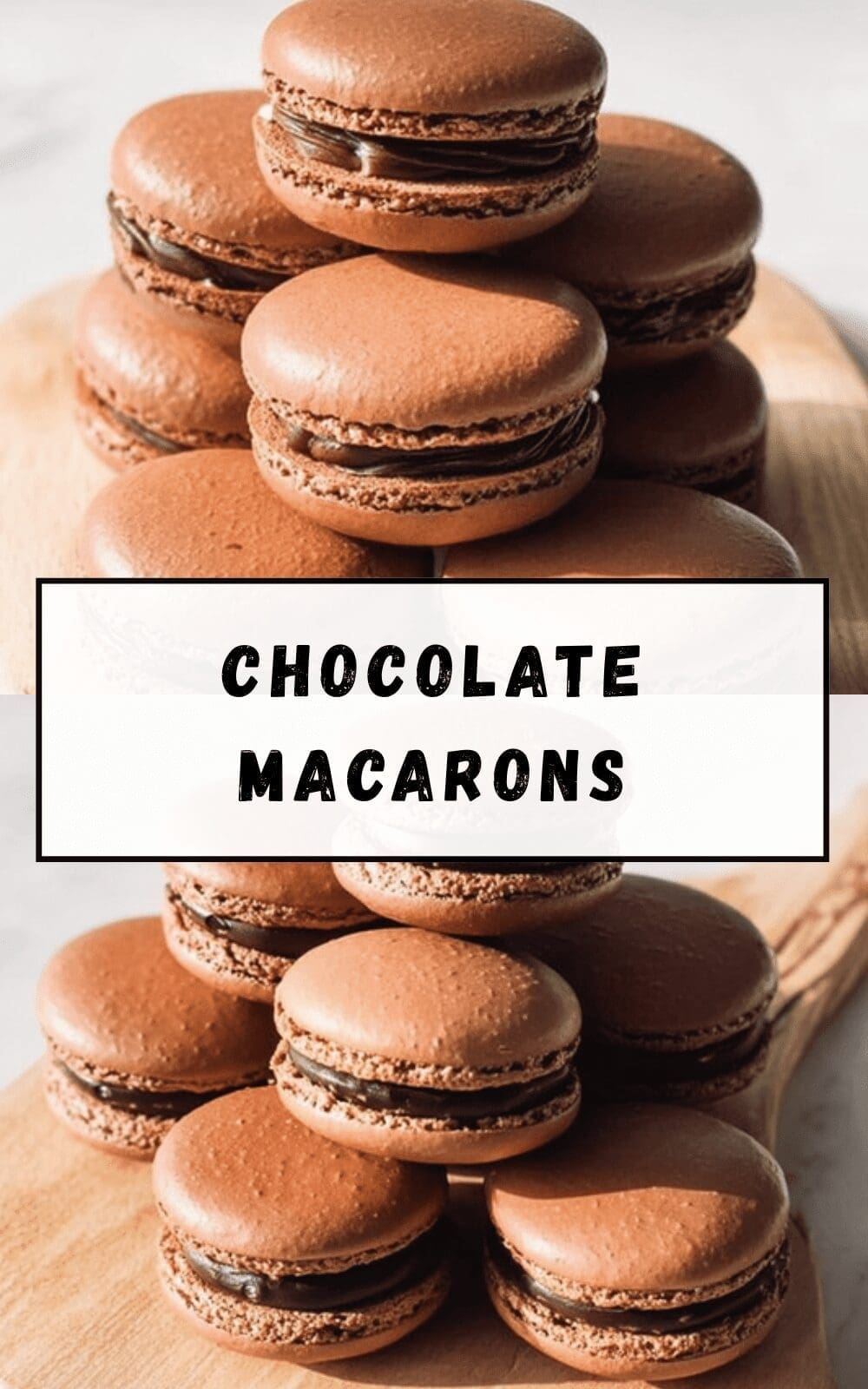 Chocolate Macarons