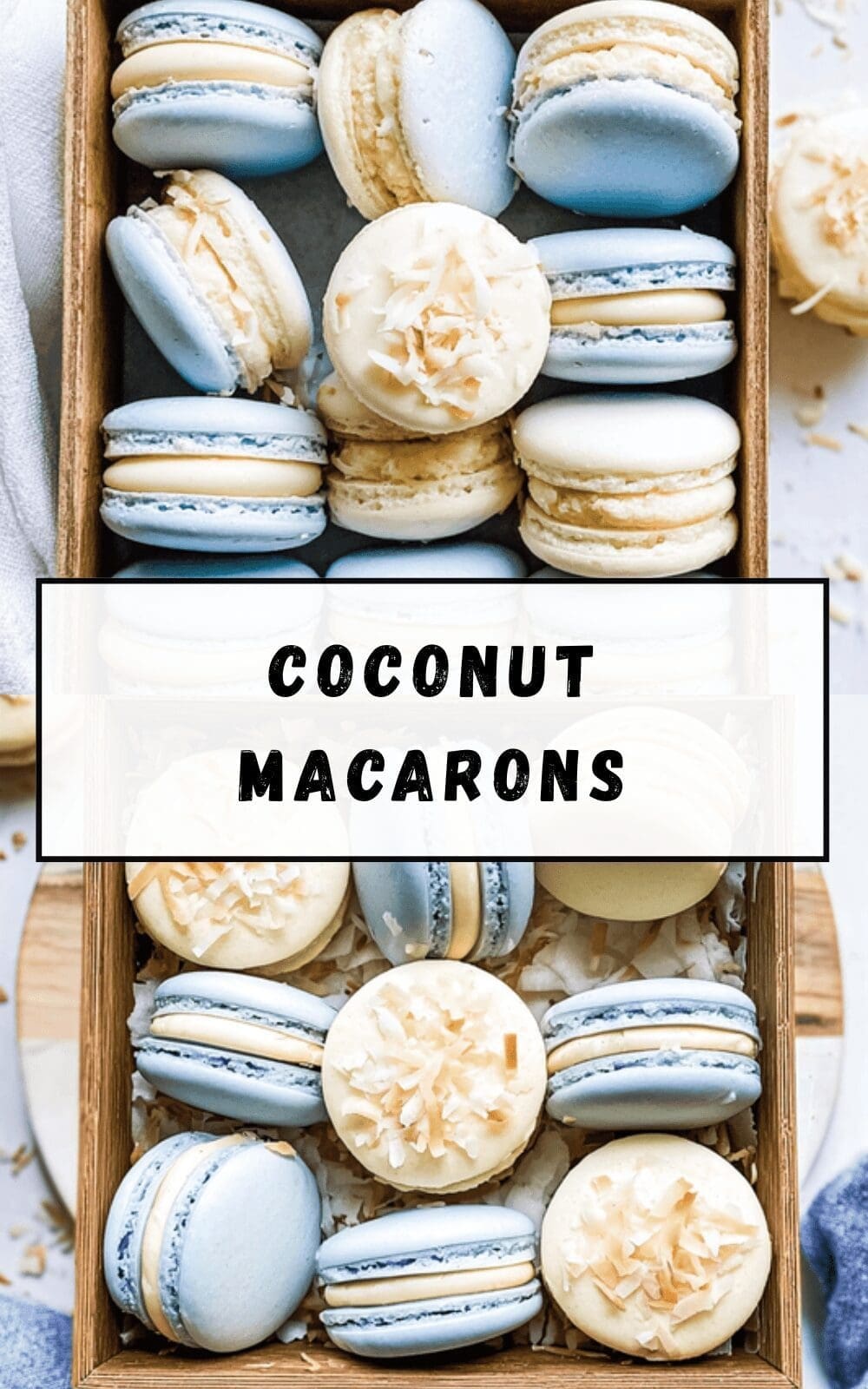 Coconut Macarons