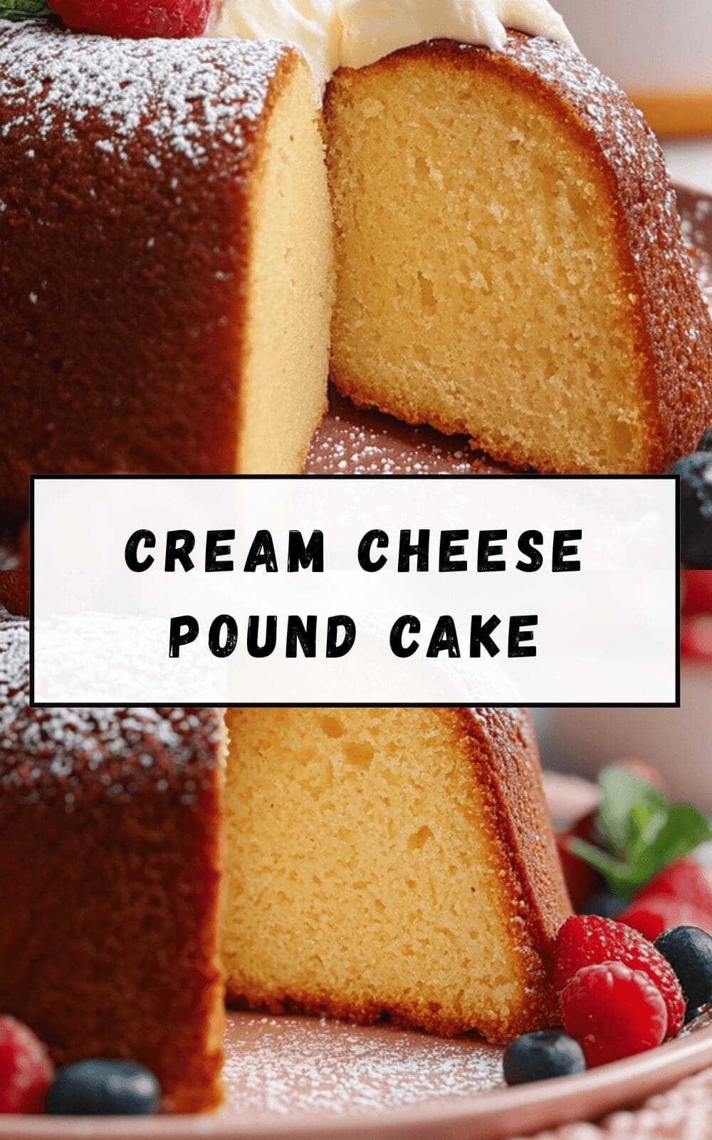 Cream Cheese Pound Cake Recipe With Rich And Moist Texture 6 Cream Cheese Pound Cake