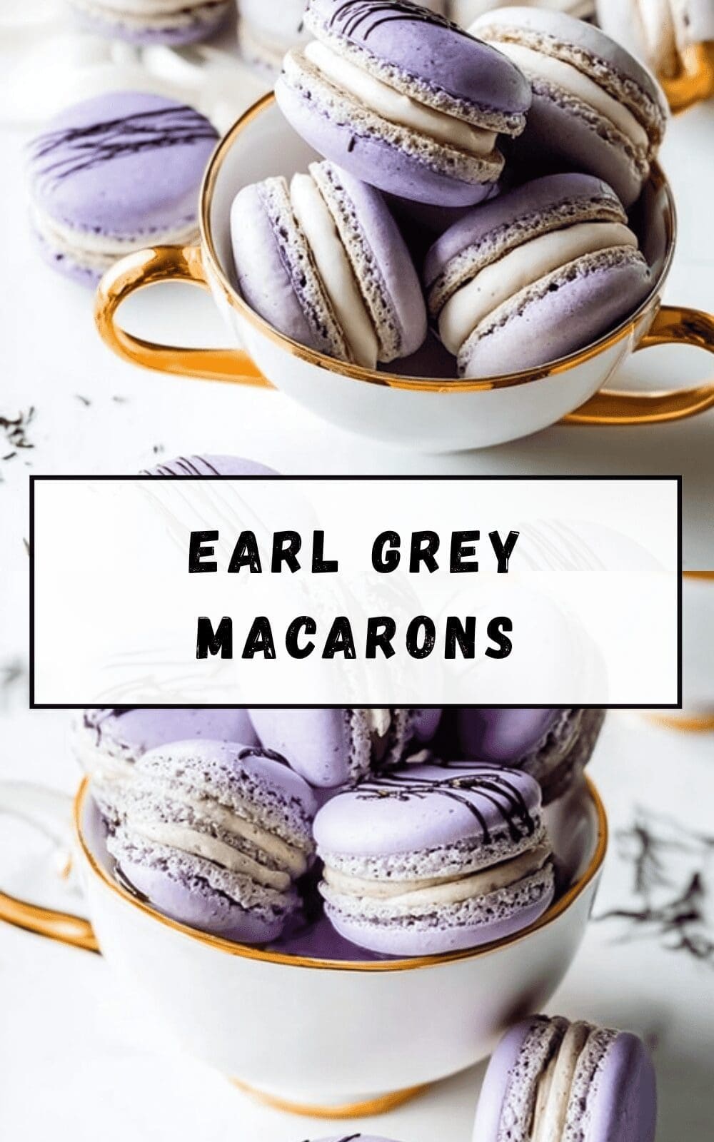 Earl Grey Macarons