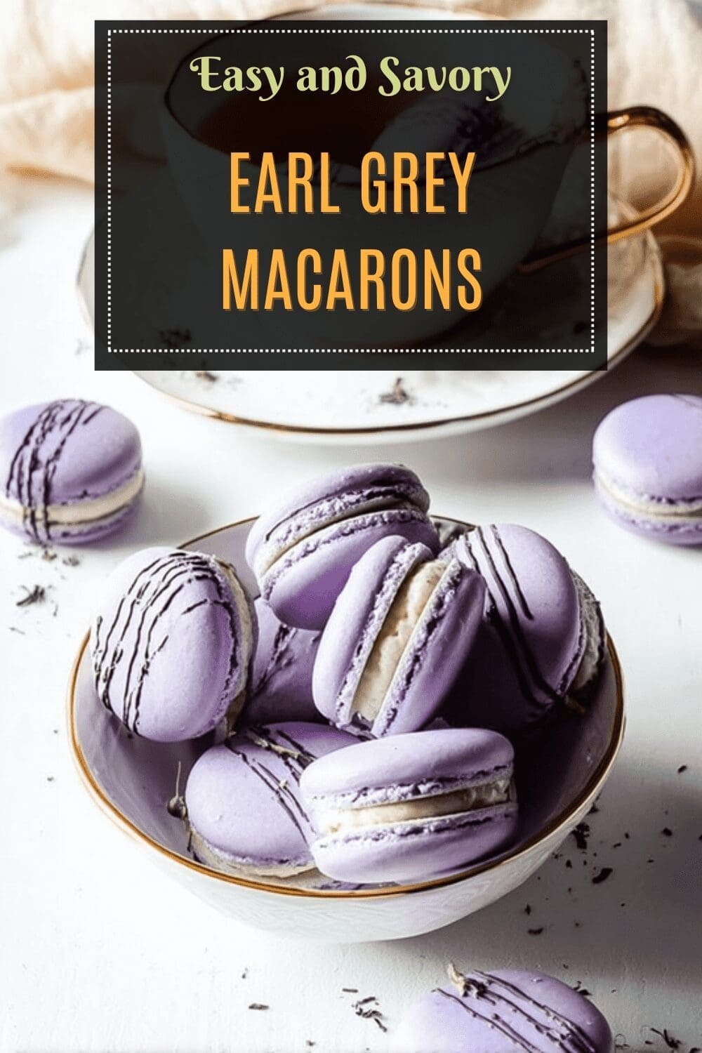 Earl Grey Macarons