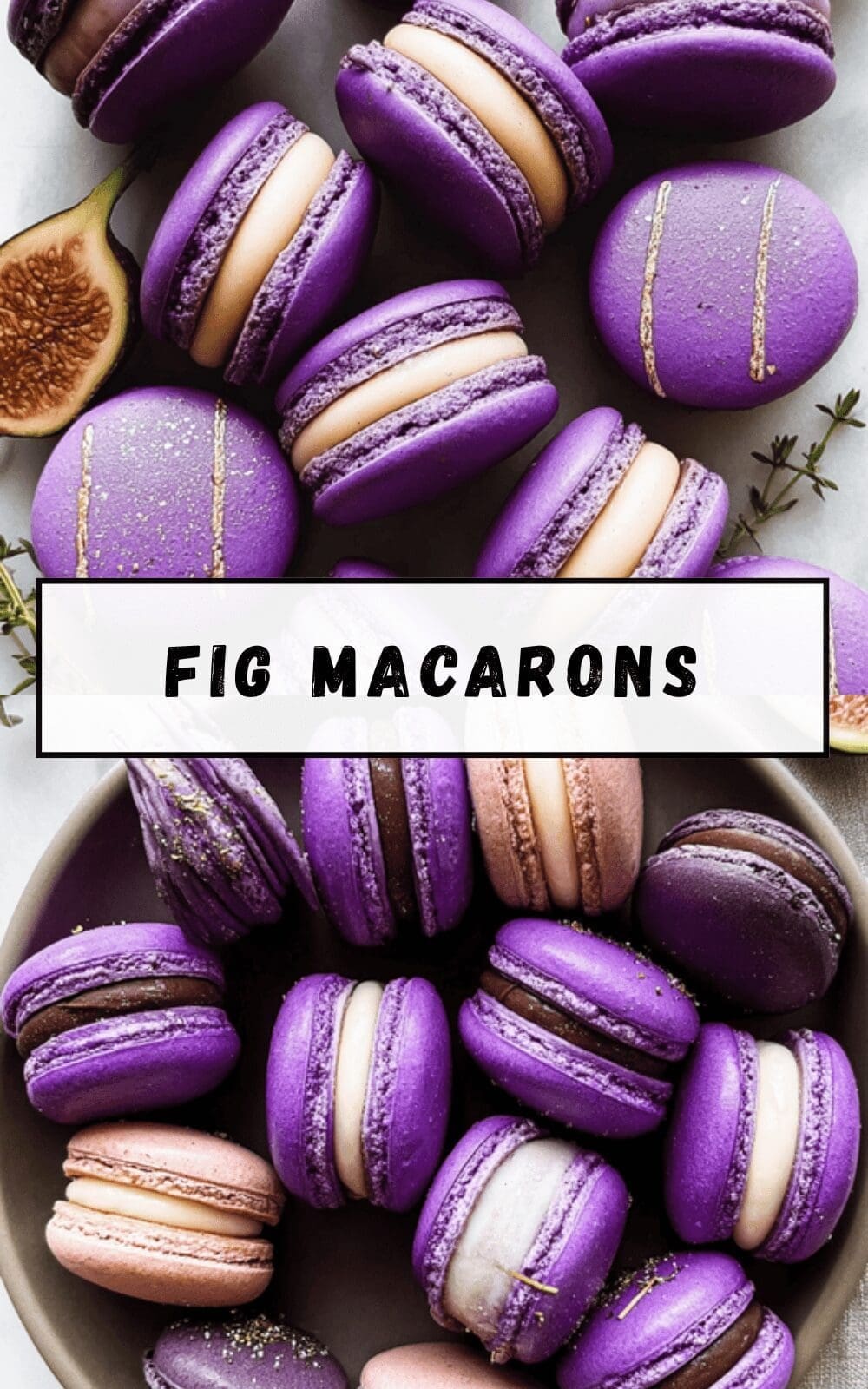 Fig Macarons