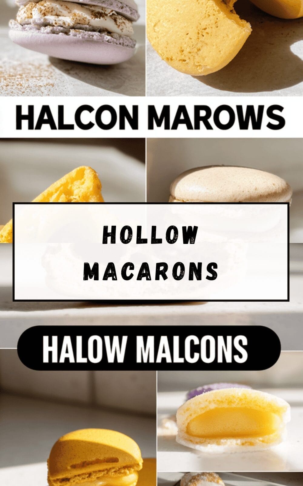 Hollow Macarons
