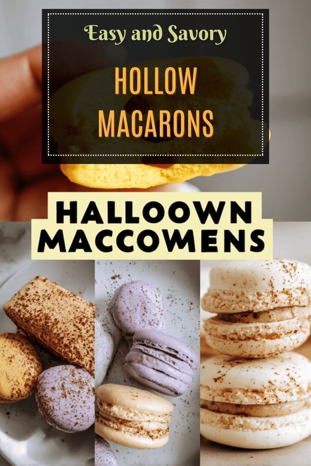 Hollow Macarons