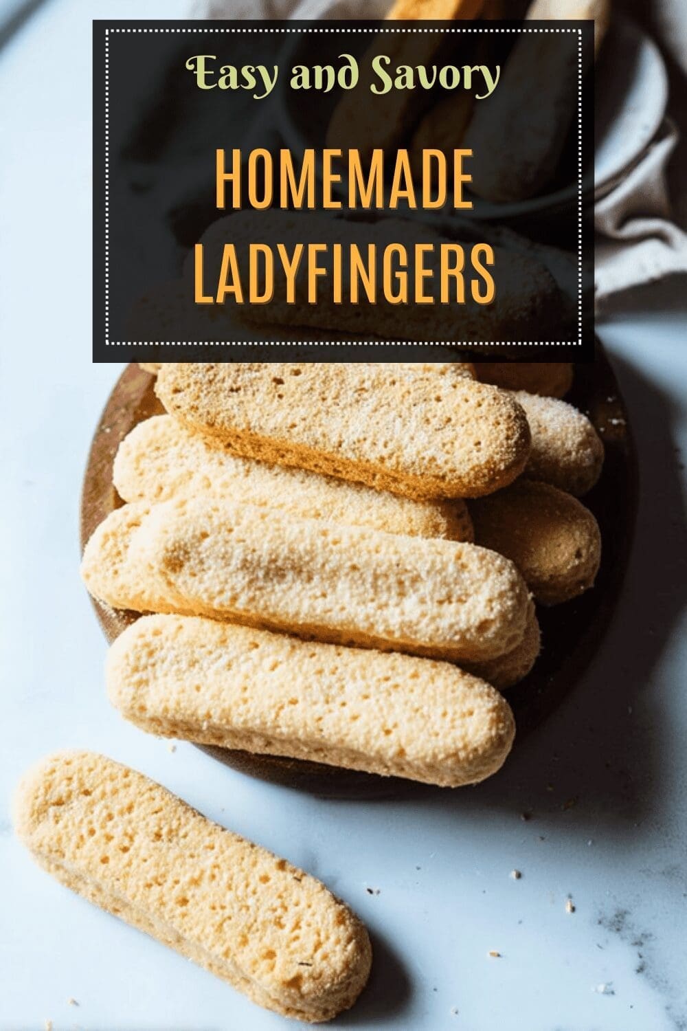 Homemade Ladyfingers